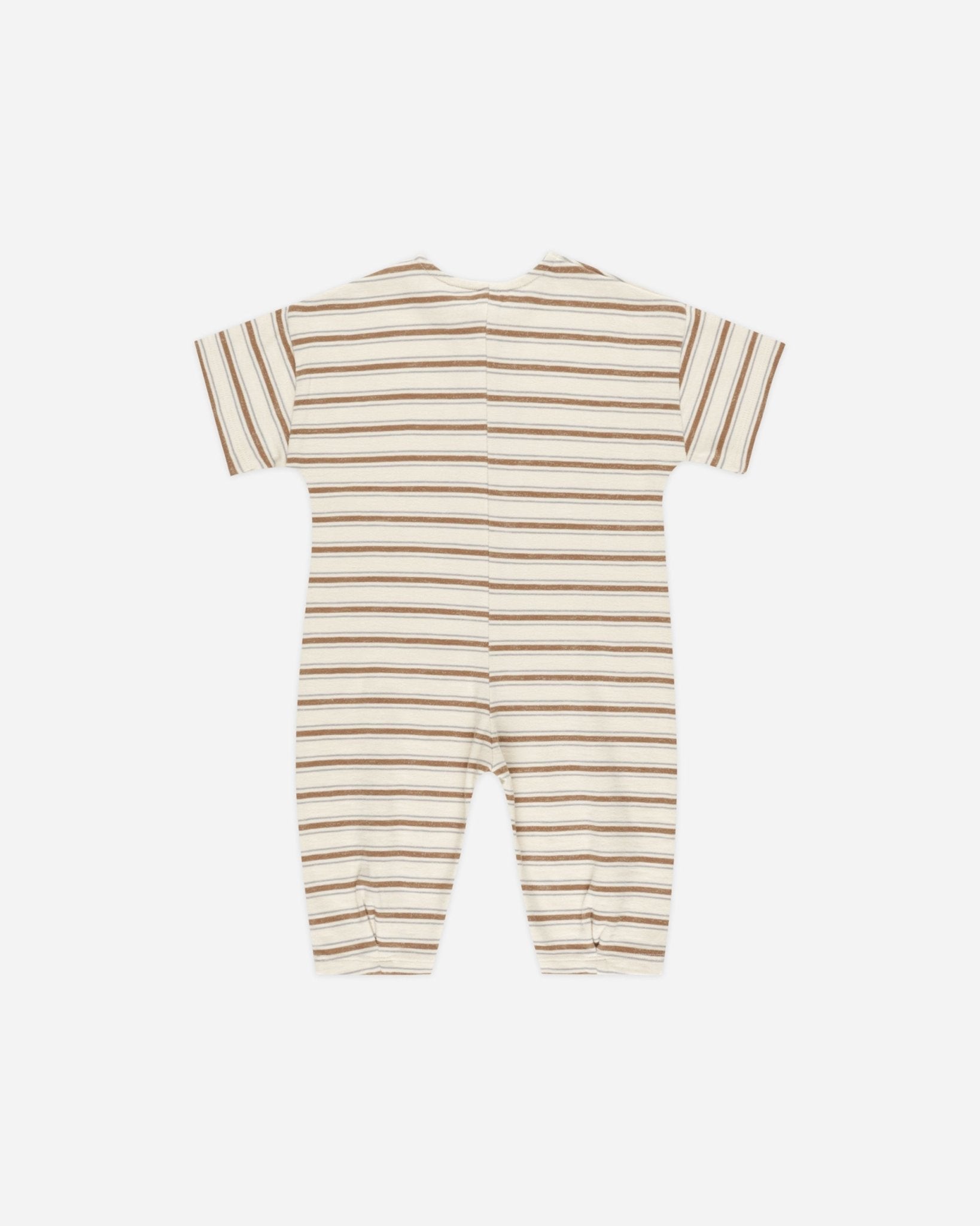 Hayes Jumpsuit || Saddle Stripe - Rylee + Cru Canada