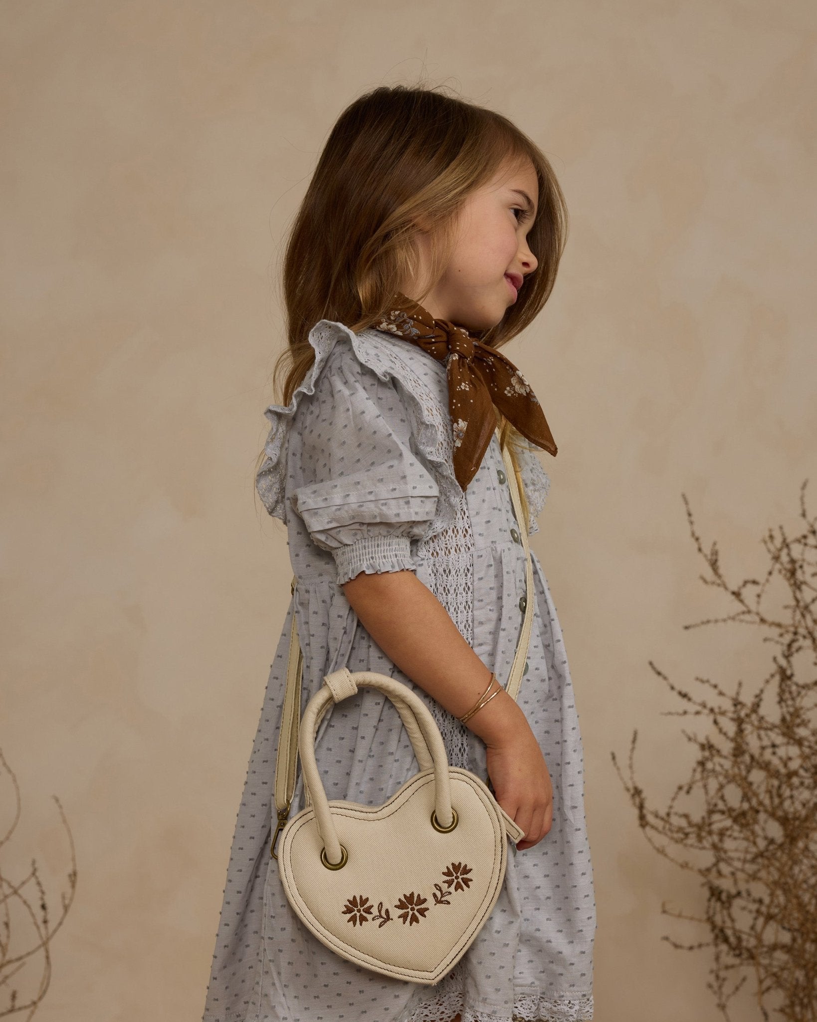 Heart Purse || Natural - Rylee + Cru Canada