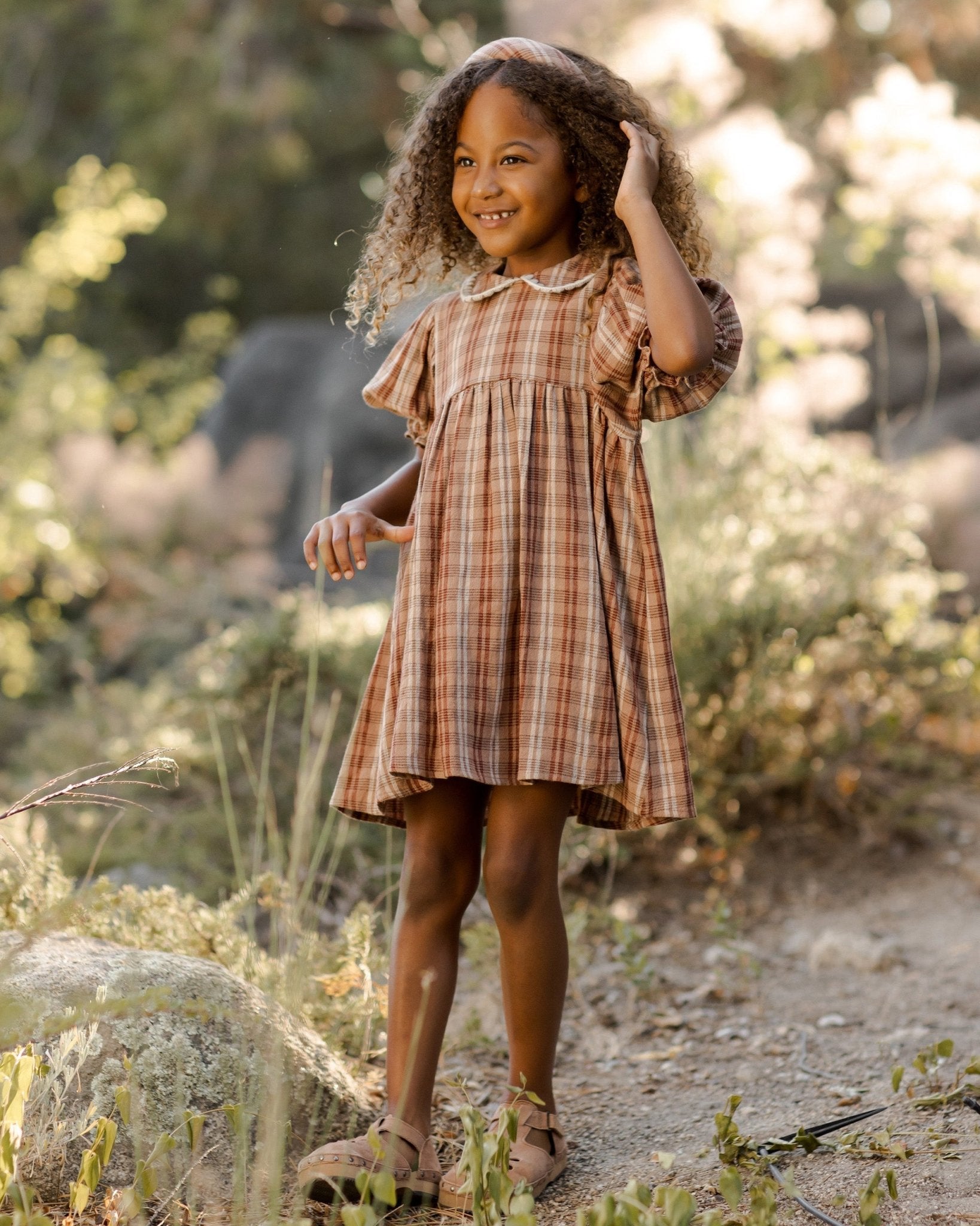 Heidi Dress Autumn Plaid