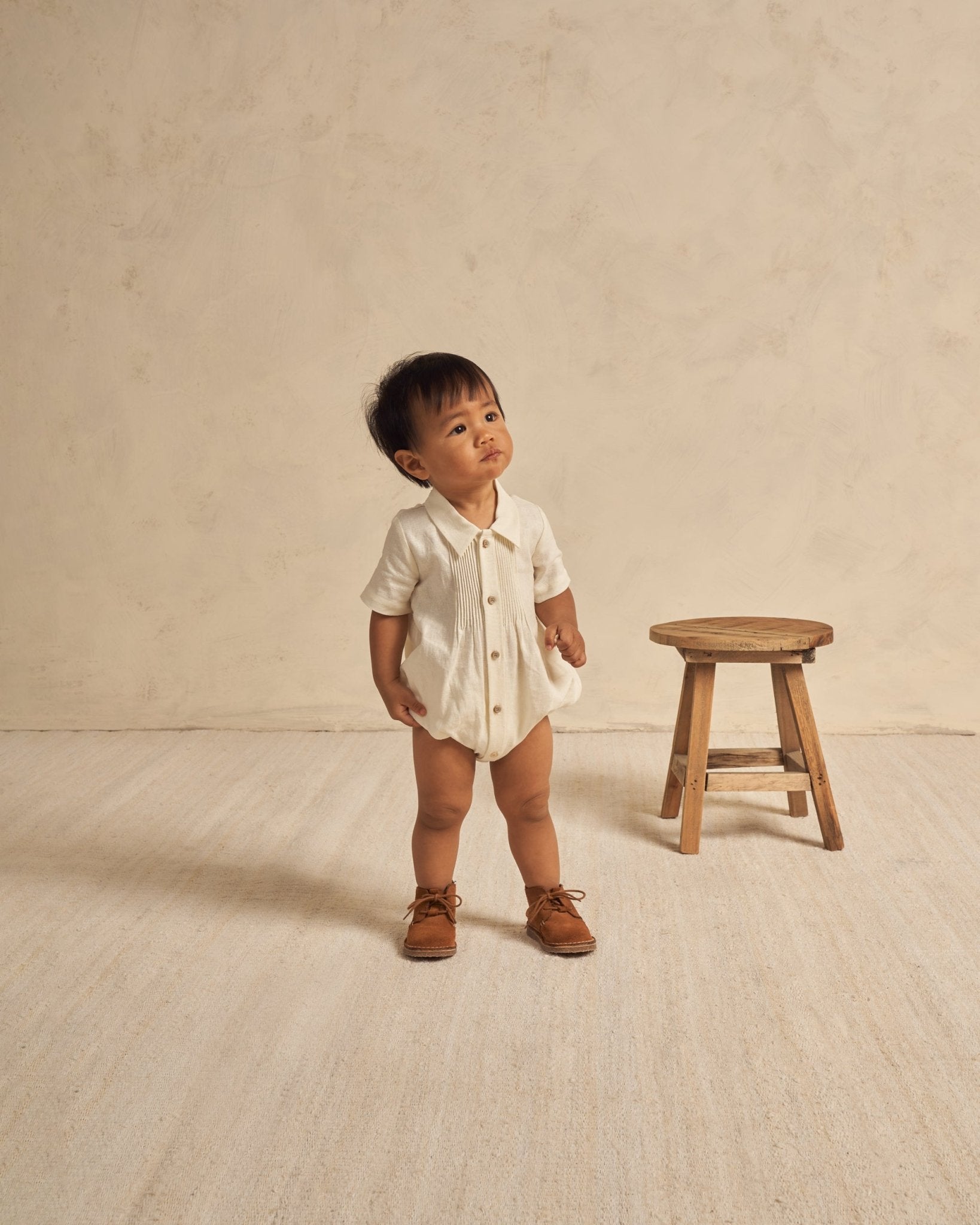 Henry Romper || Ivory - Rylee + Cru Canada