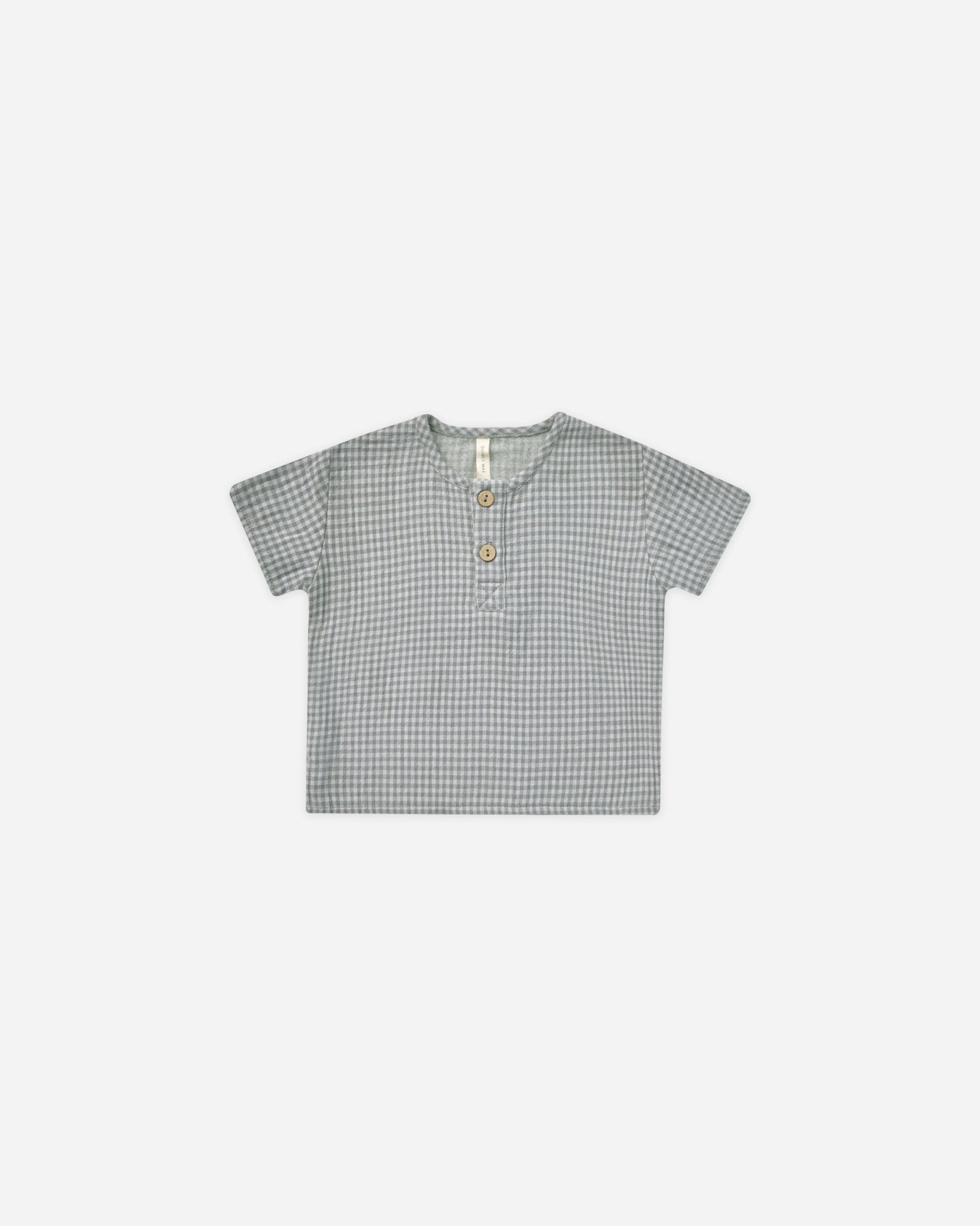 Henry Top || Blue Gingham* - Rylee + Cru Canada