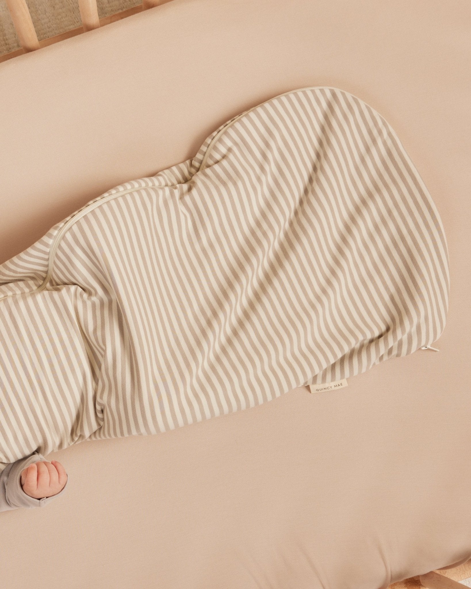 Jersey Sleep Bag || Ash Stripe - Rylee + Cru Canada