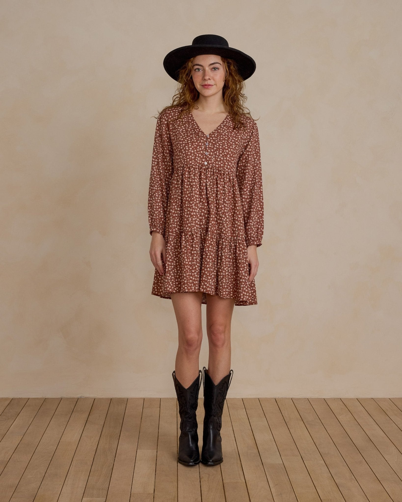 Joey Dress | Rosette - Rylee + Cru Canada