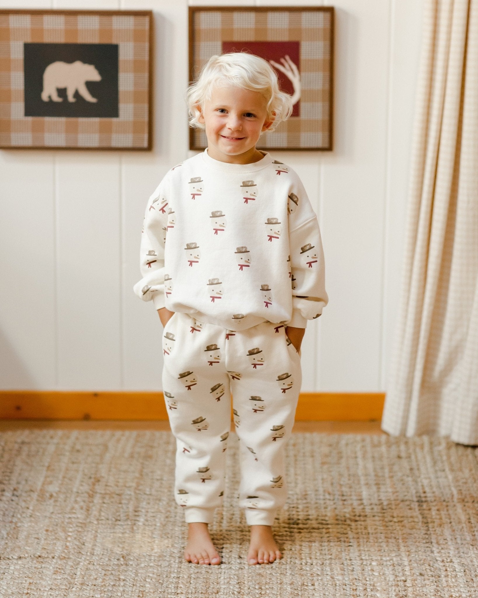 Jogger Pant || Snowman - Rylee + Cru Canada