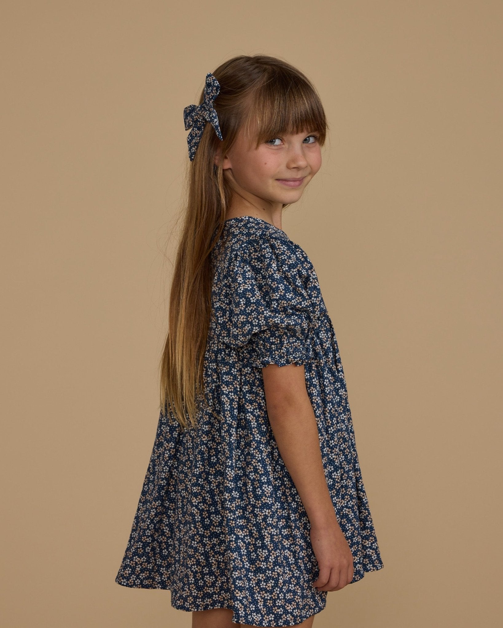 Jolene Dress || Blue Floral - Rylee + Cru Canada