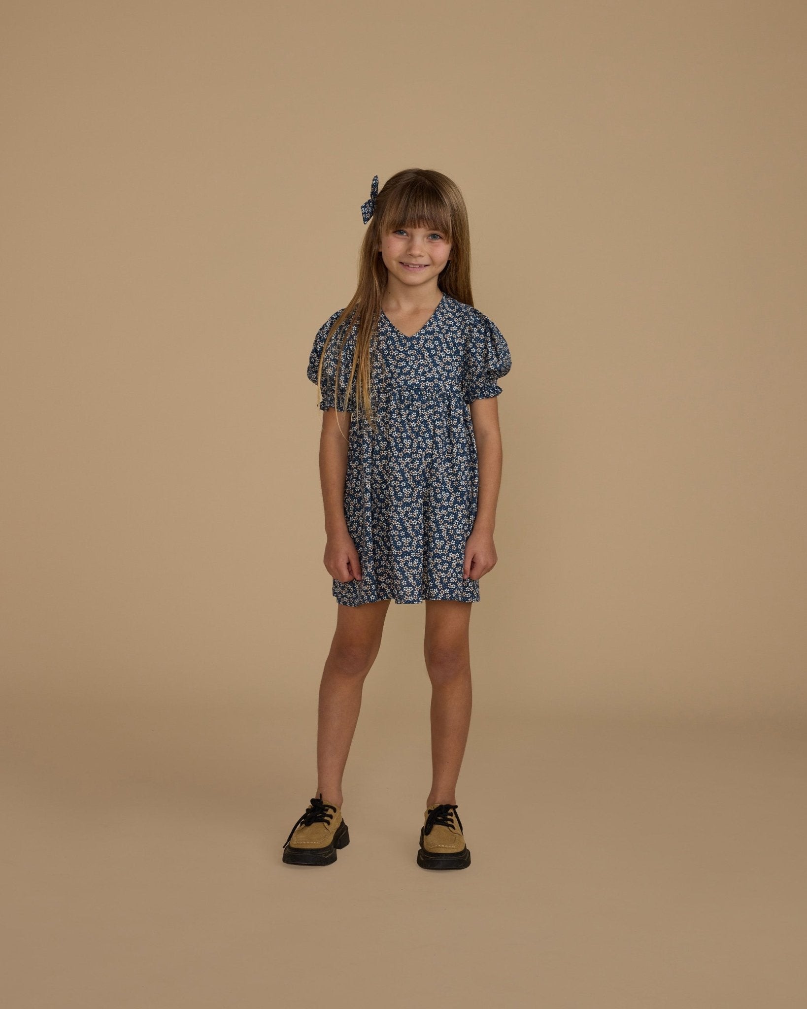 Jolene Dress || Blue Floral - Rylee + Cru Canada