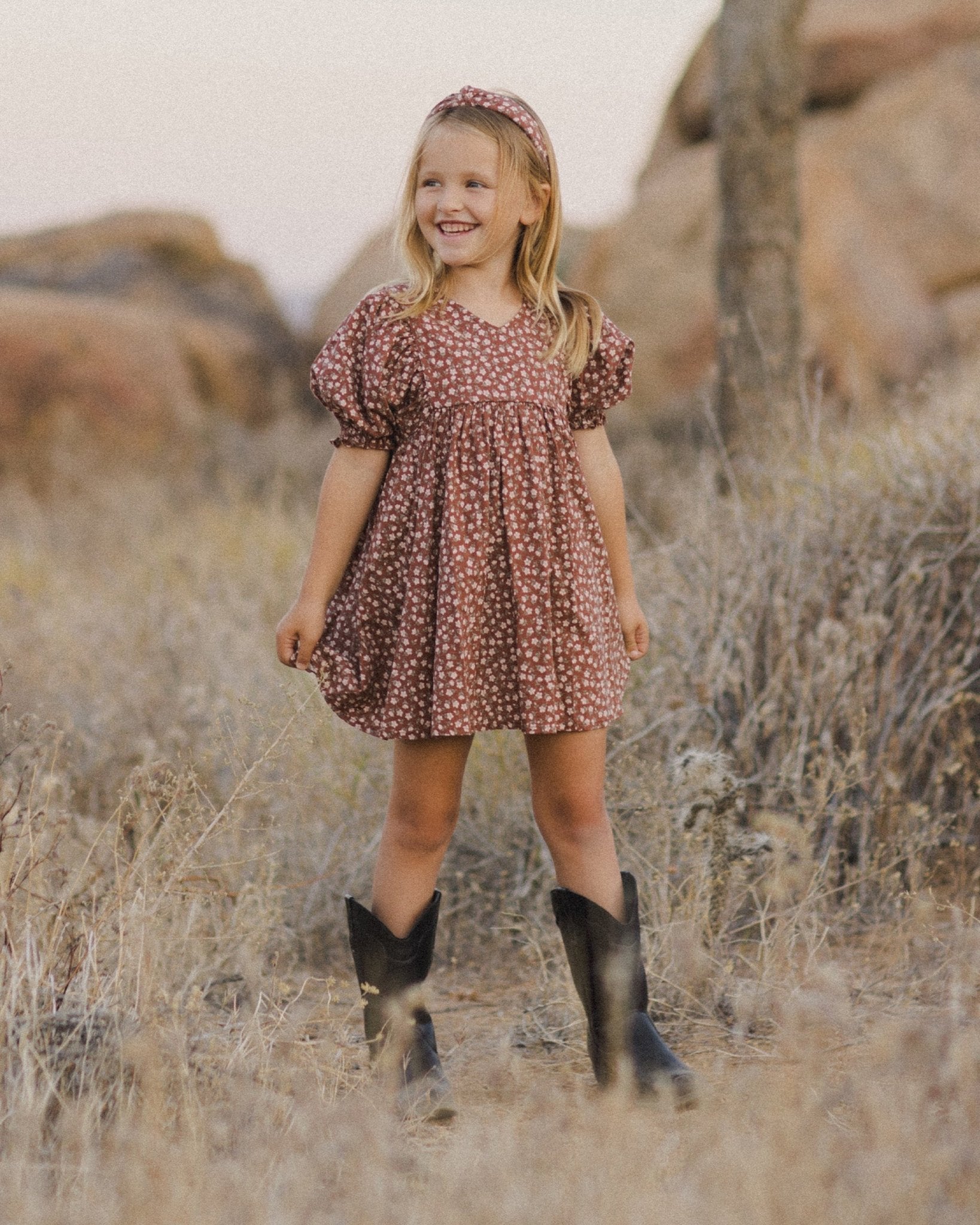 Jolene Dress || Rosette - Rylee + Cru Canada