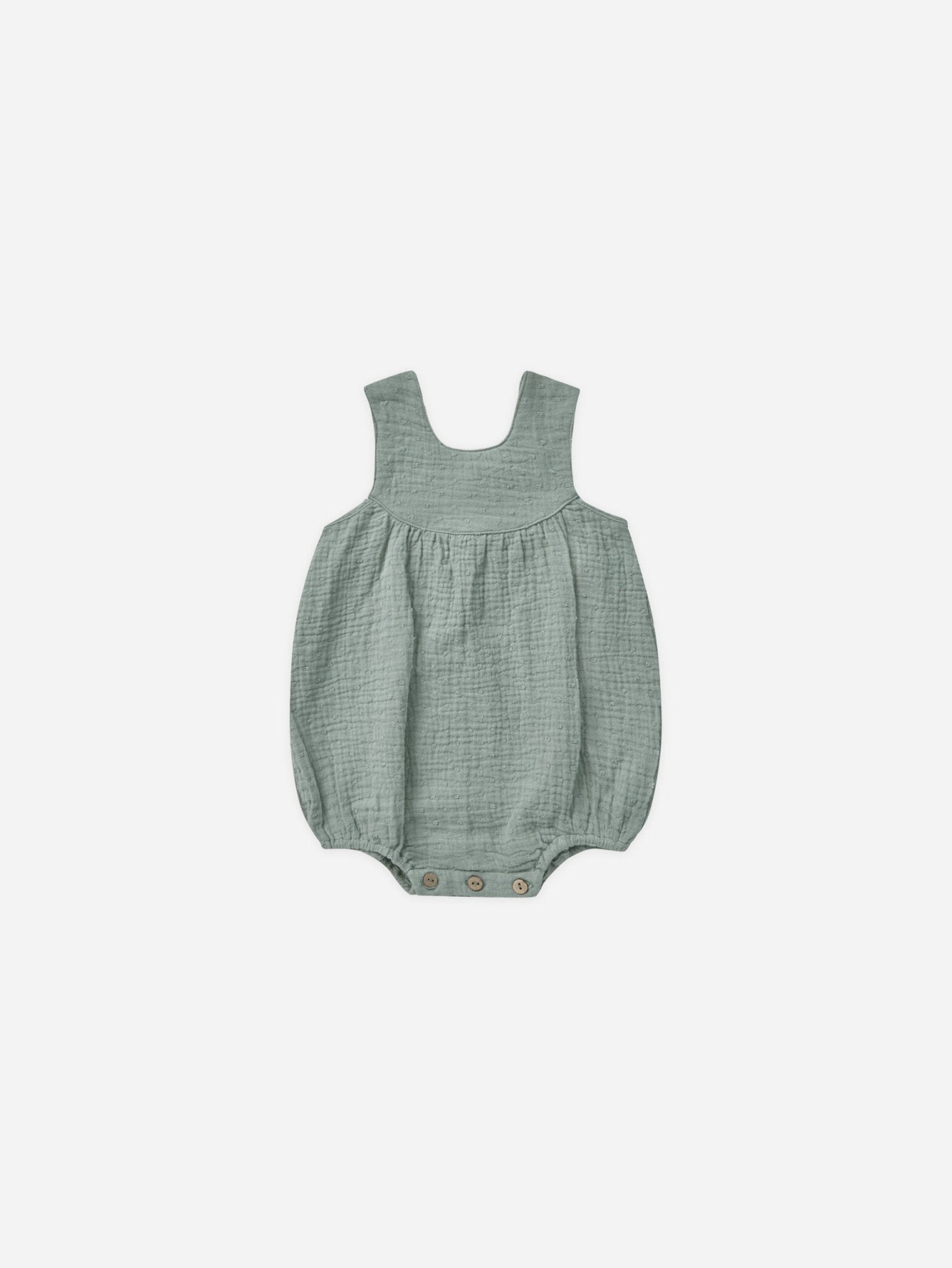 June Romper || Aqua - Rylee + Cru Canada