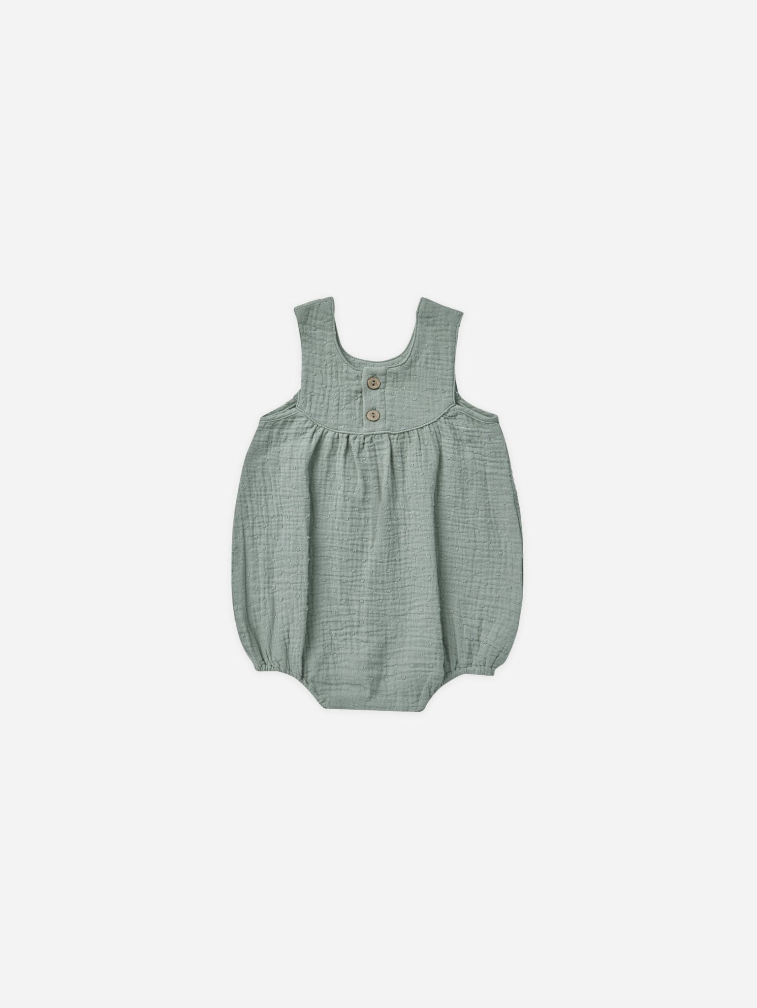 June Romper || Aqua - Rylee + Cru Canada