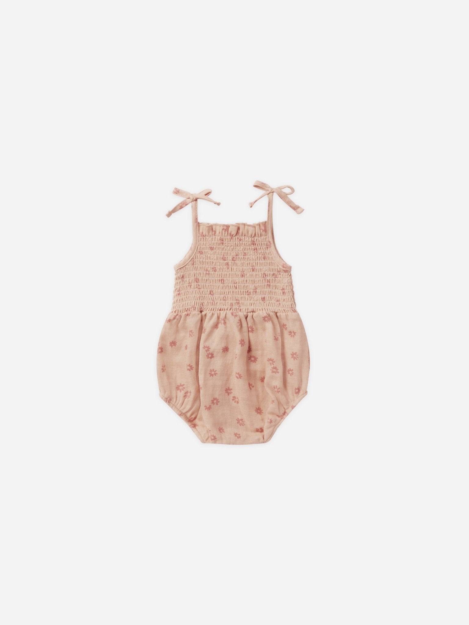 Kaia Romper || Pink Daisy - Rylee + Cru Canada