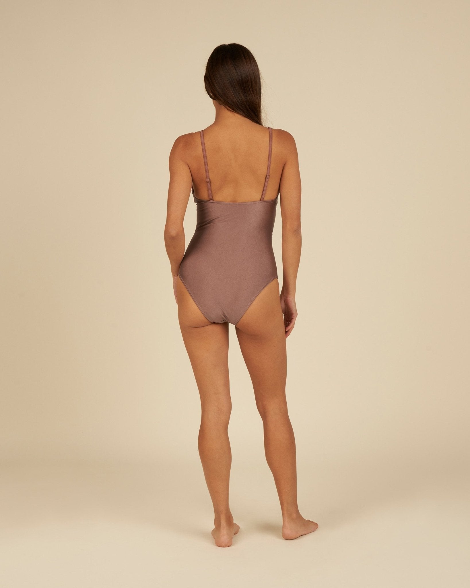 Keyhole One - Piece | Mulberry Shimmer - Rylee + Cru Canada