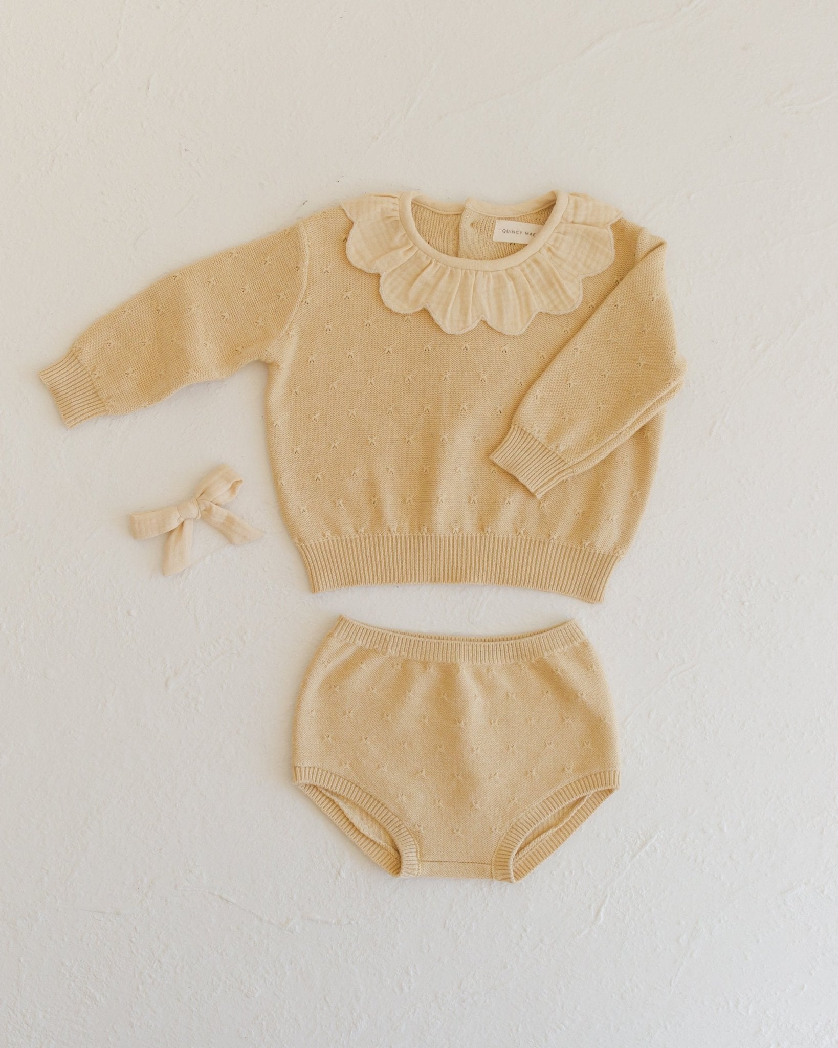 Knit Bloomer || Lemon* - Rylee + Cru Canada