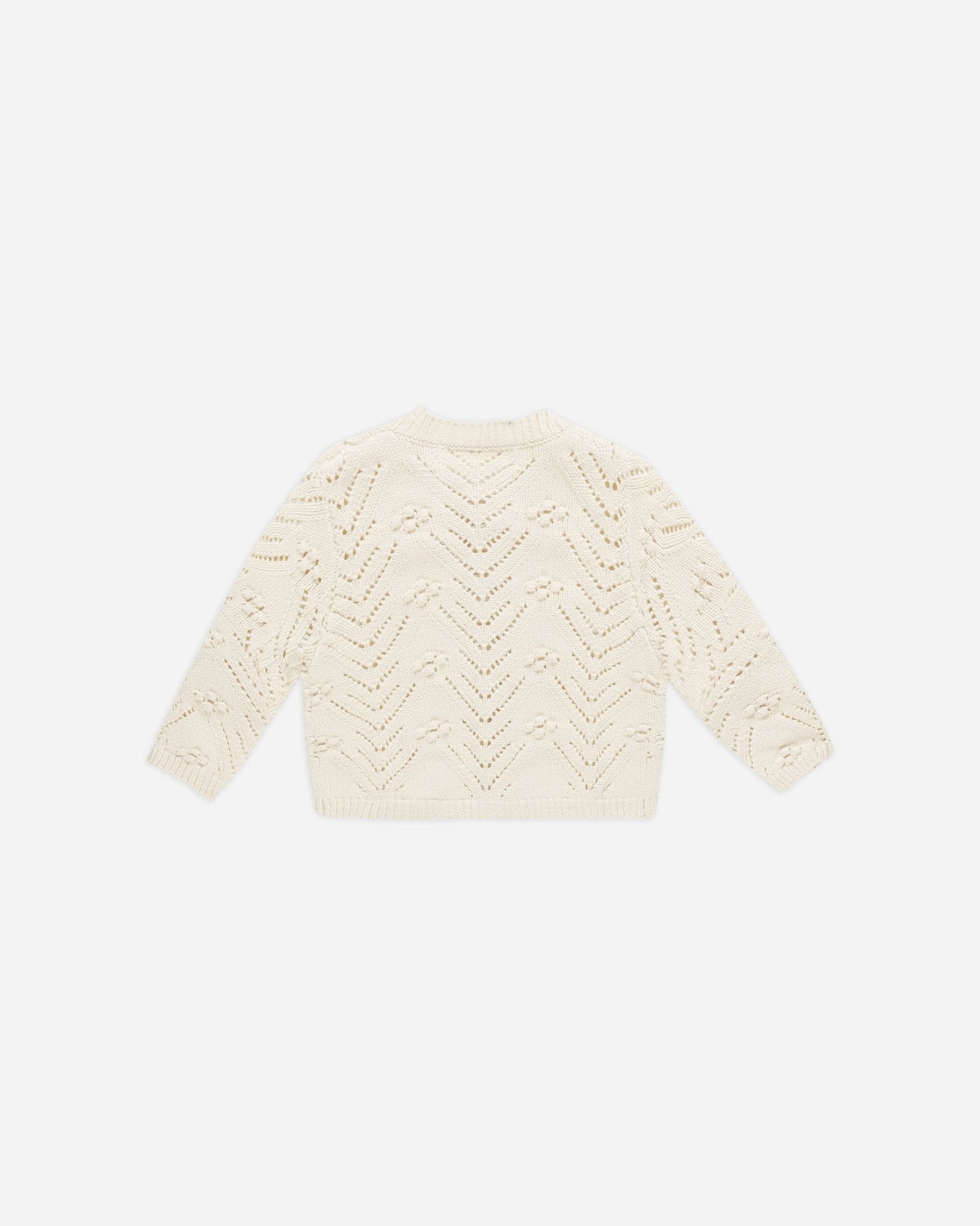 Knit Cardigan || Natural - Rylee + Cru Canada