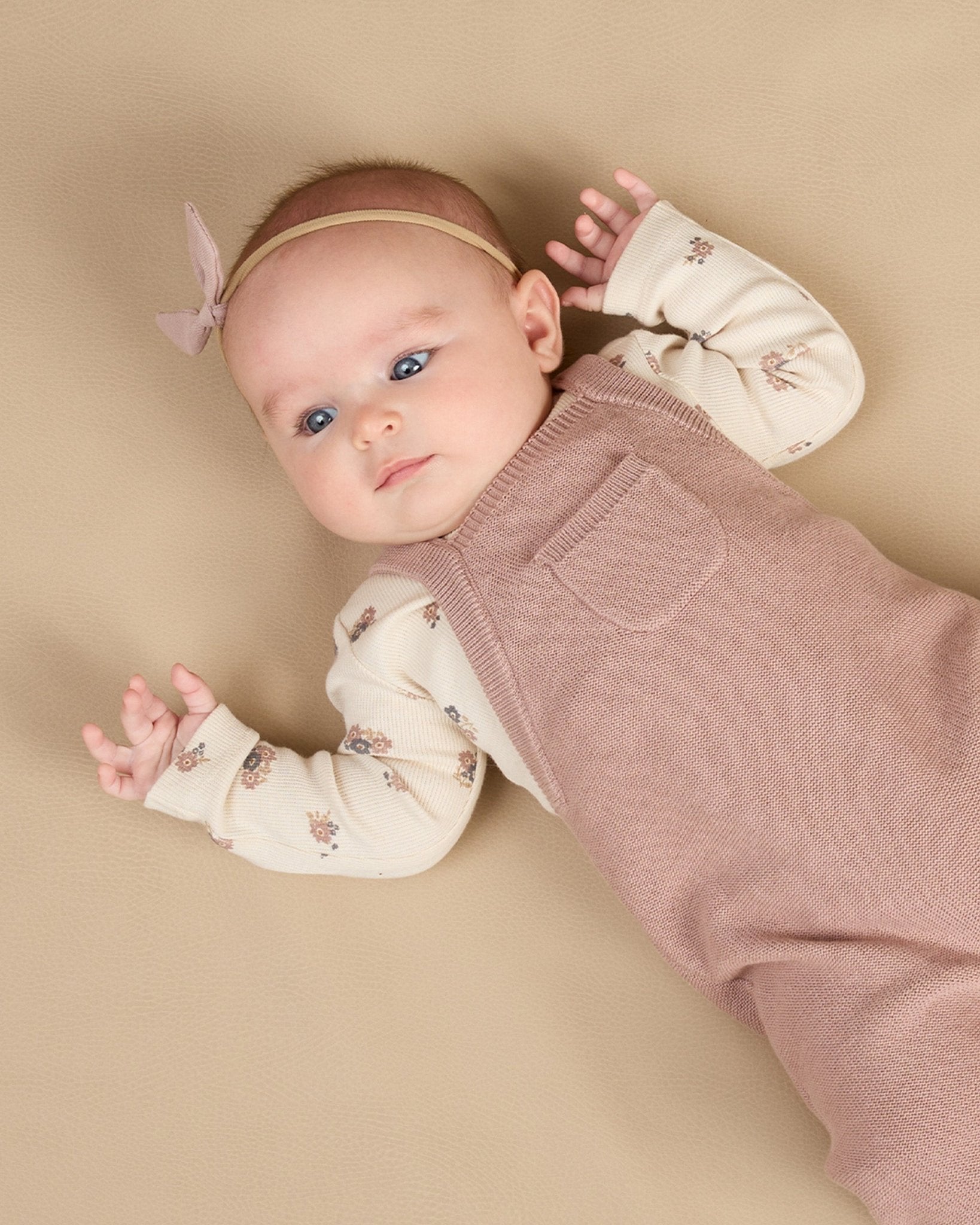 Knit Overall || Mauve - Rylee + Cru Canada