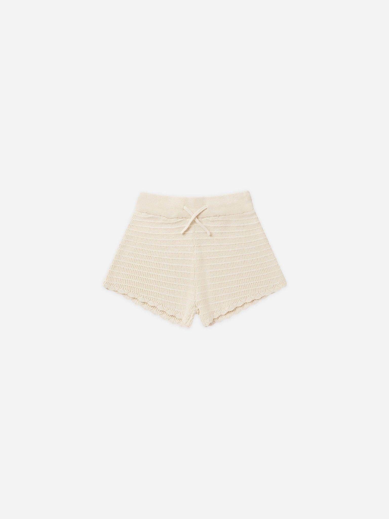 Knit Shorts || Natural - Rylee + Cru Canada