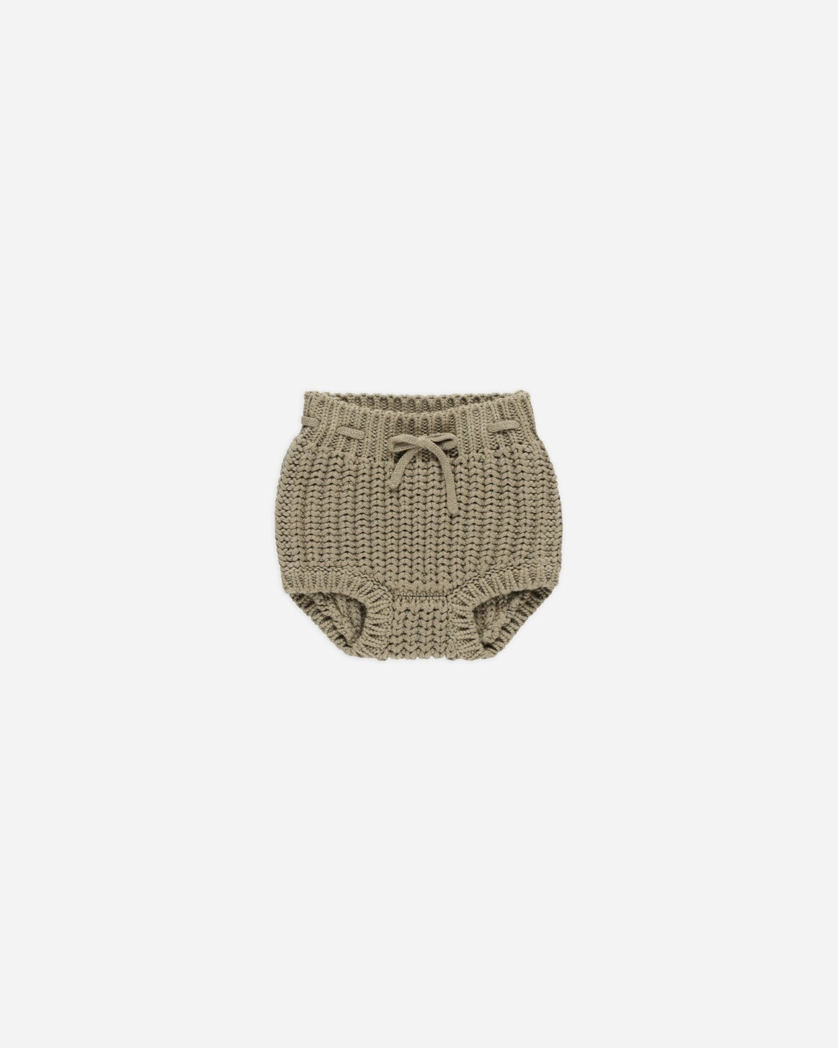 Knit Tie Bloomer || Olive - Rylee + Cru Canada