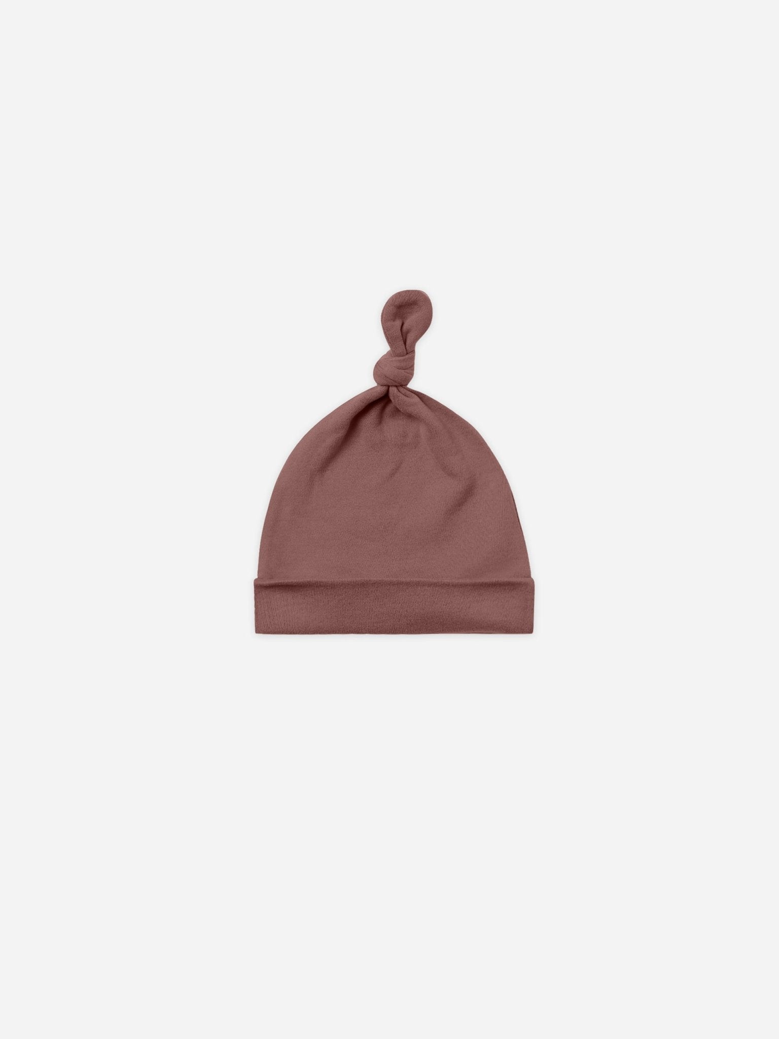 Knotted Baby Hat || Plum - Rylee + Cru Canada