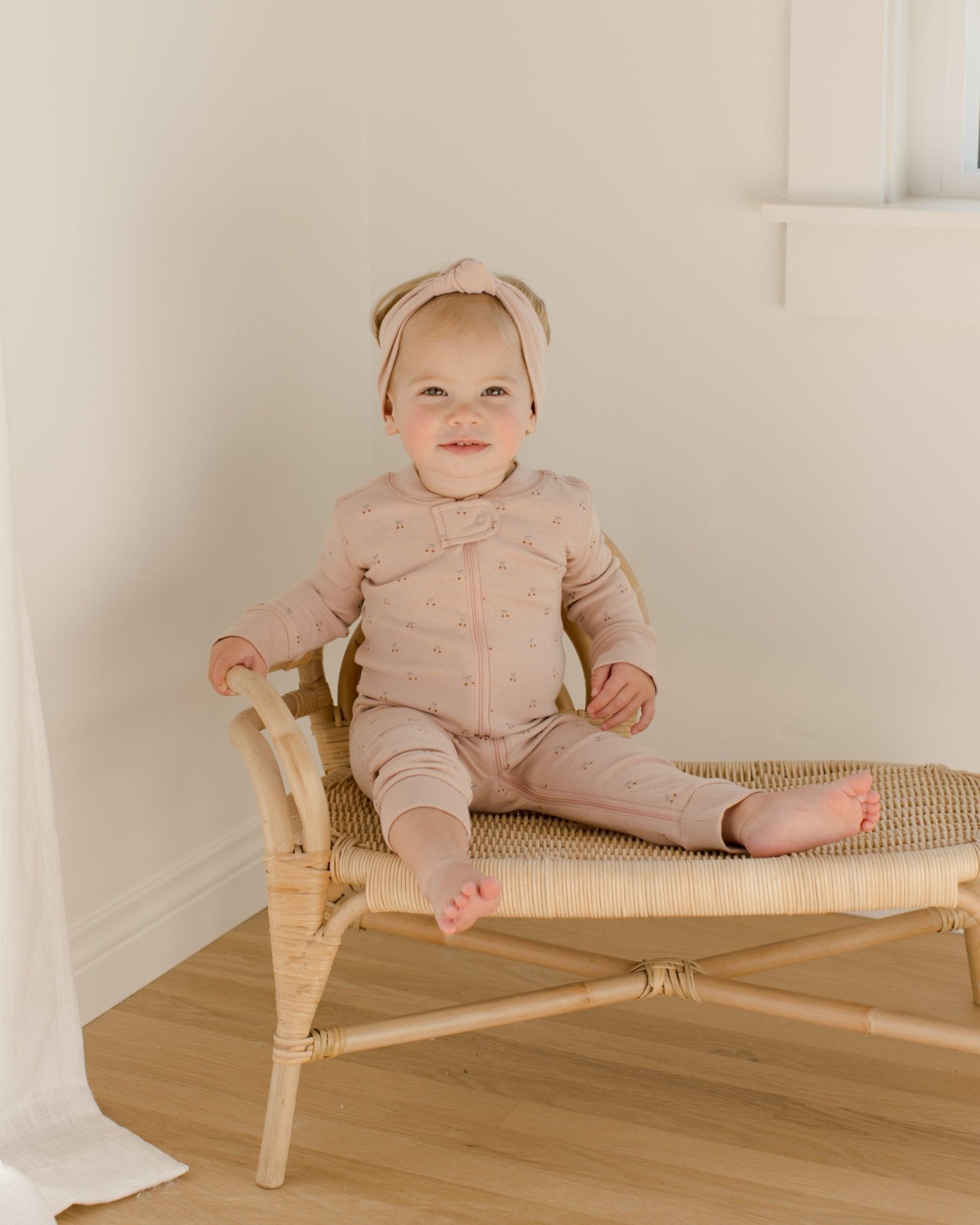 Knotted Headband || Blush - Rylee + Cru Canada