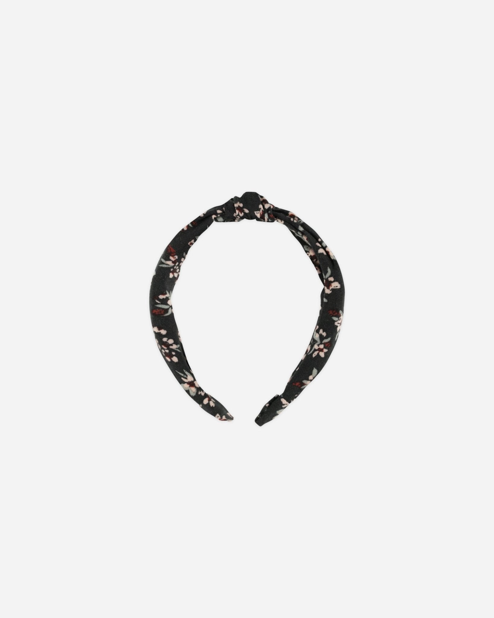 Knotted Headband || Dark Floral - Rylee + Cru Canada