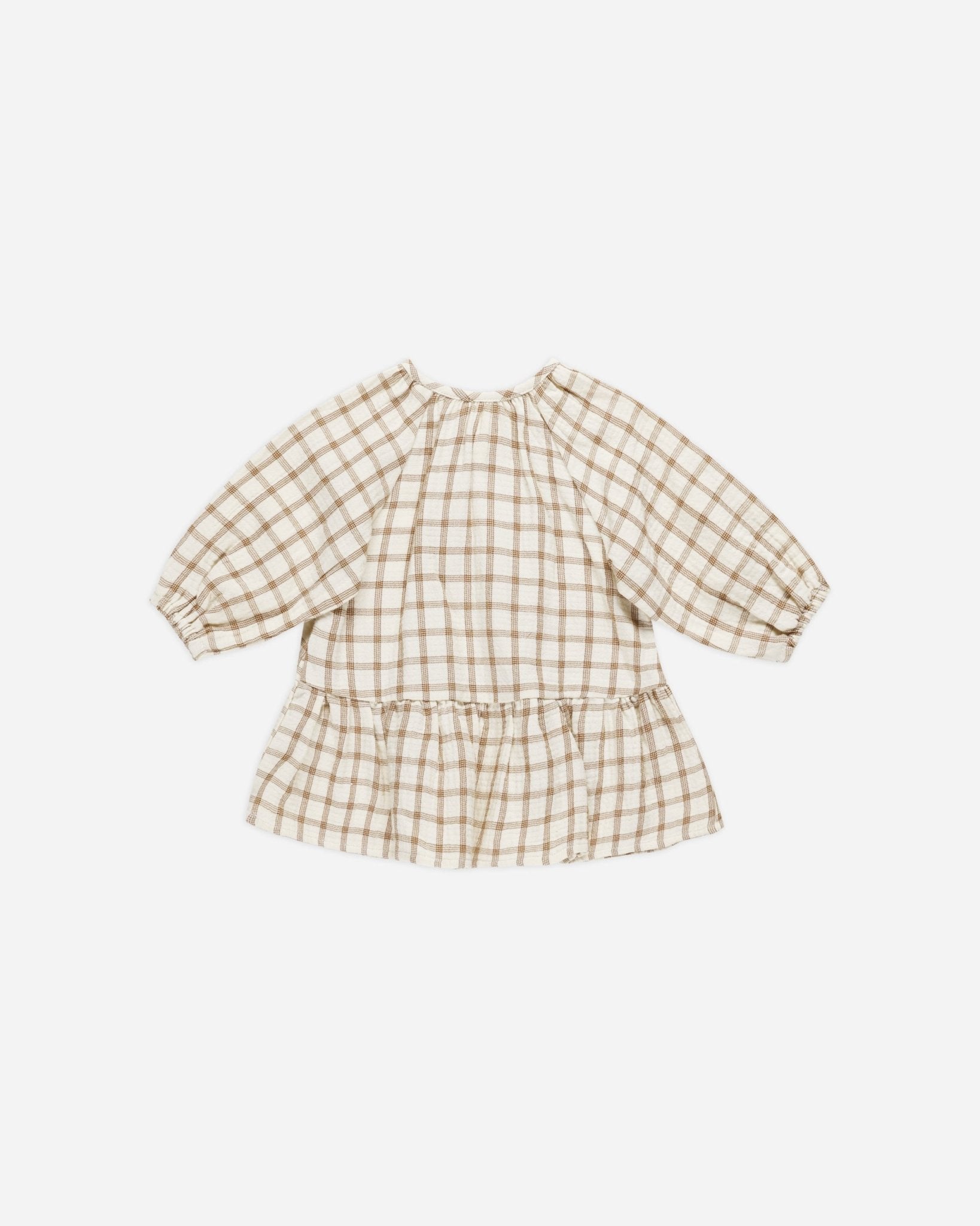 Lany Dress || Cinnamon Plaid - Rylee + Cru Canada