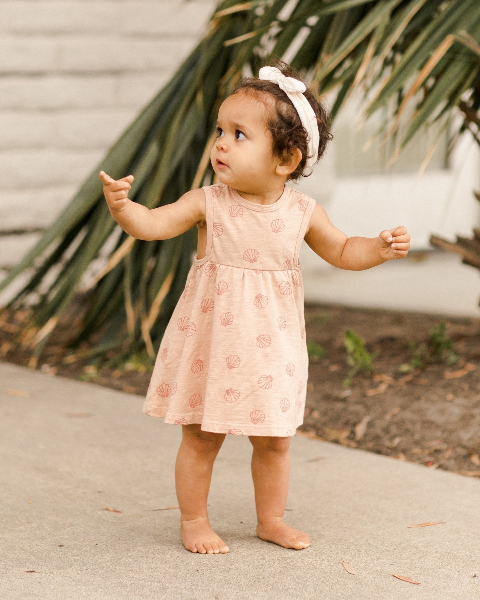 Layla Dress || Seashell - Rylee + Cru Canada