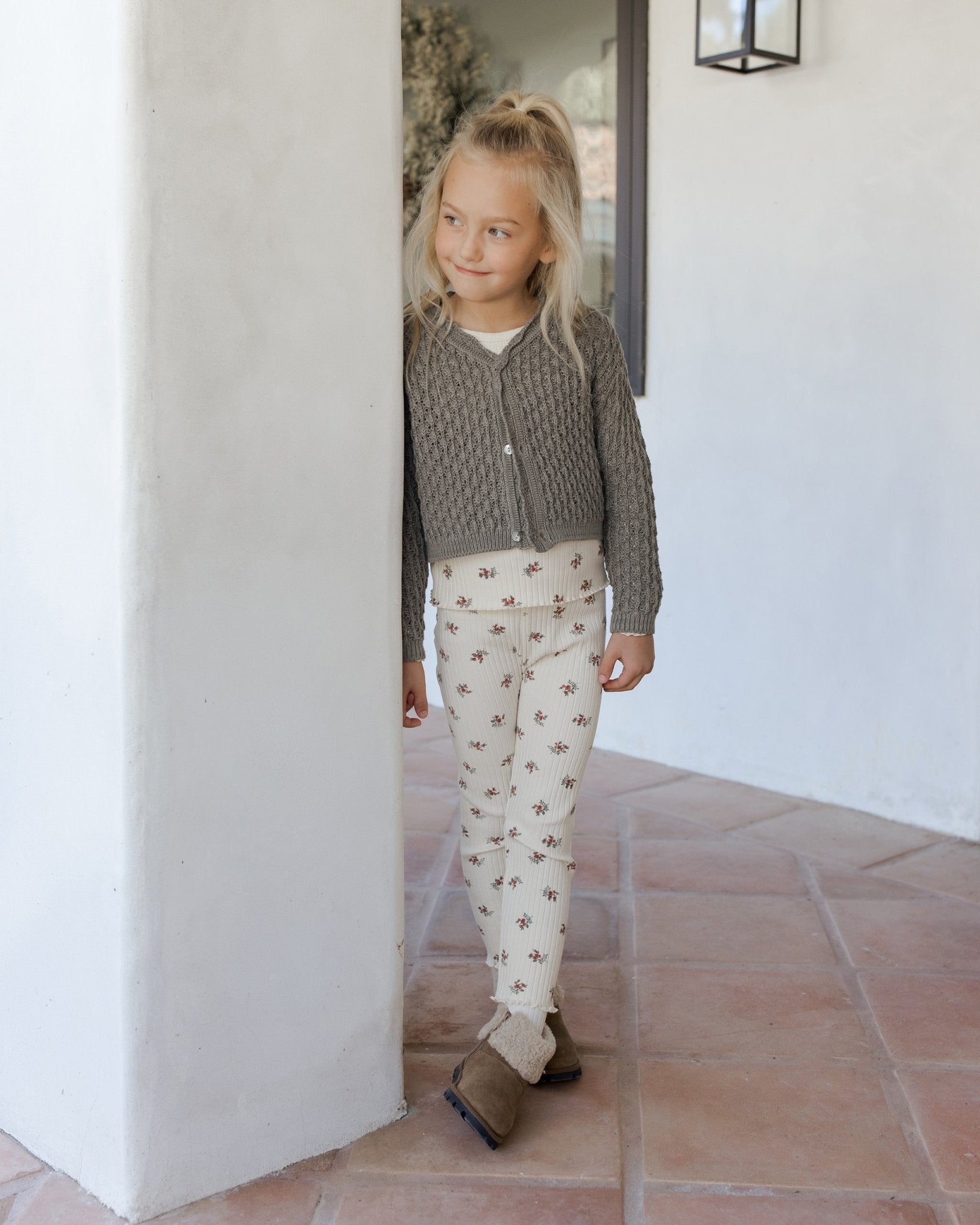 Legging || Brick Ditsy - Rylee + Cru Canada