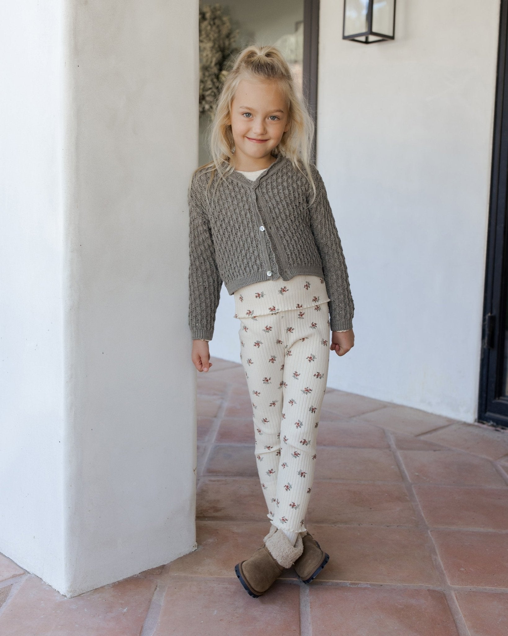 Legging || Brick Ditsy - Rylee + Cru Canada