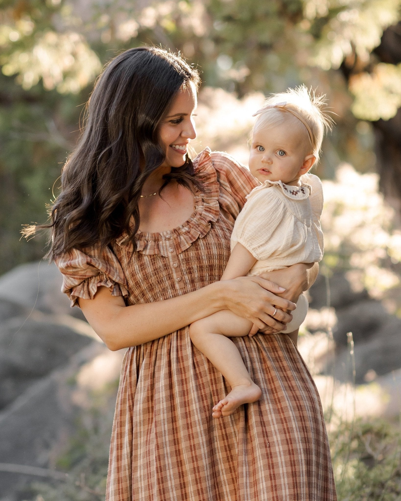 Lexi Dress | Autumn Plaid - Rylee + Cru Canada