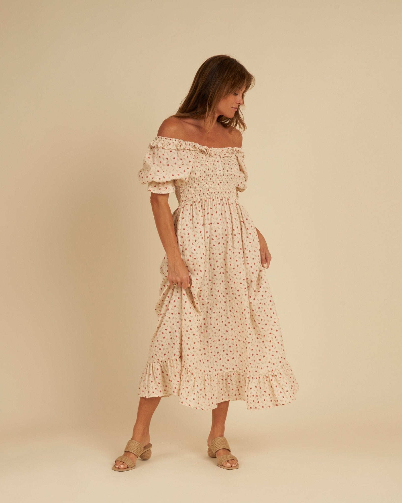 Lexi Dress | Strawberry Fields - Rylee + Cru Canada
