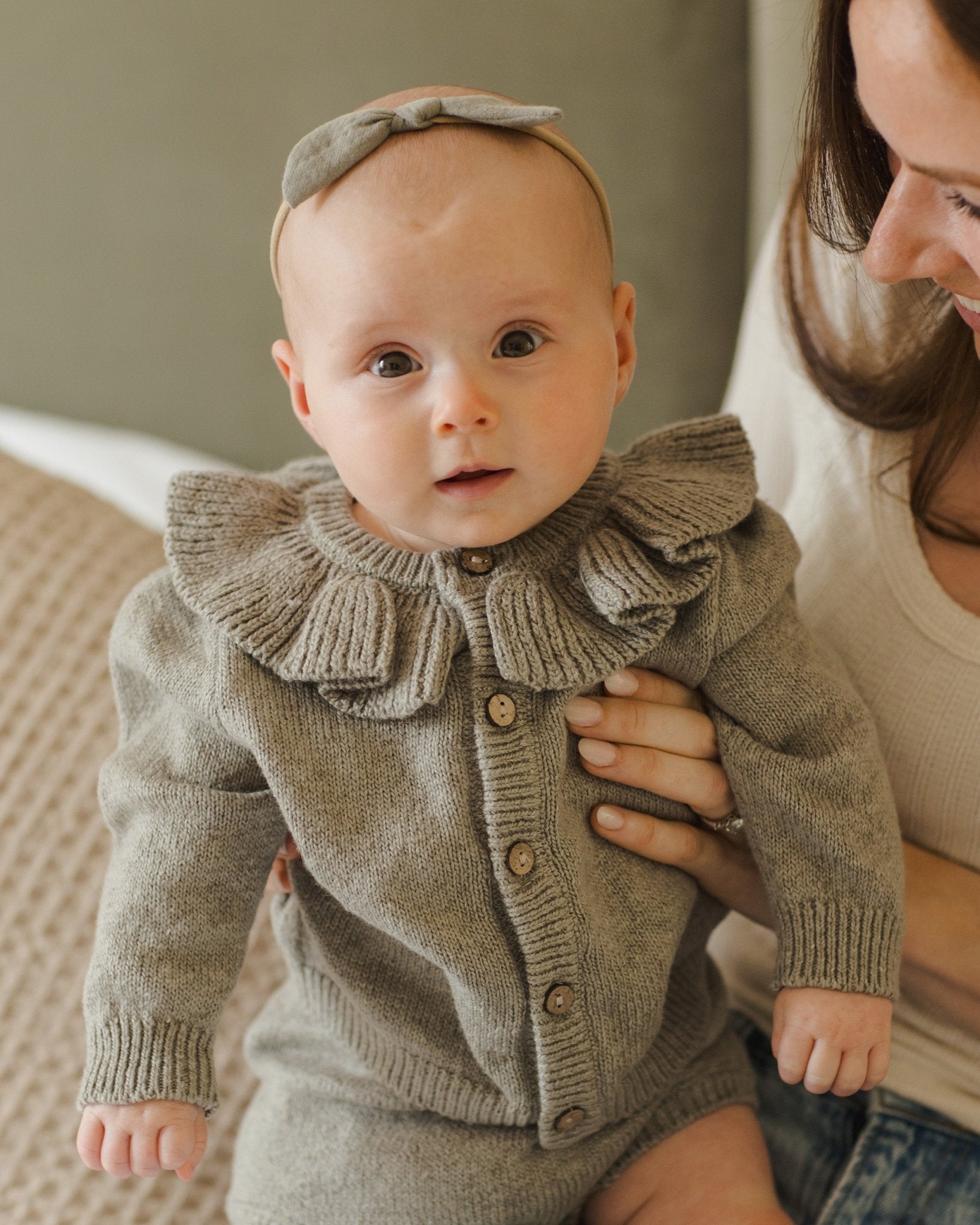 Little Knot Headband || Basil - Rylee + Cru Canada