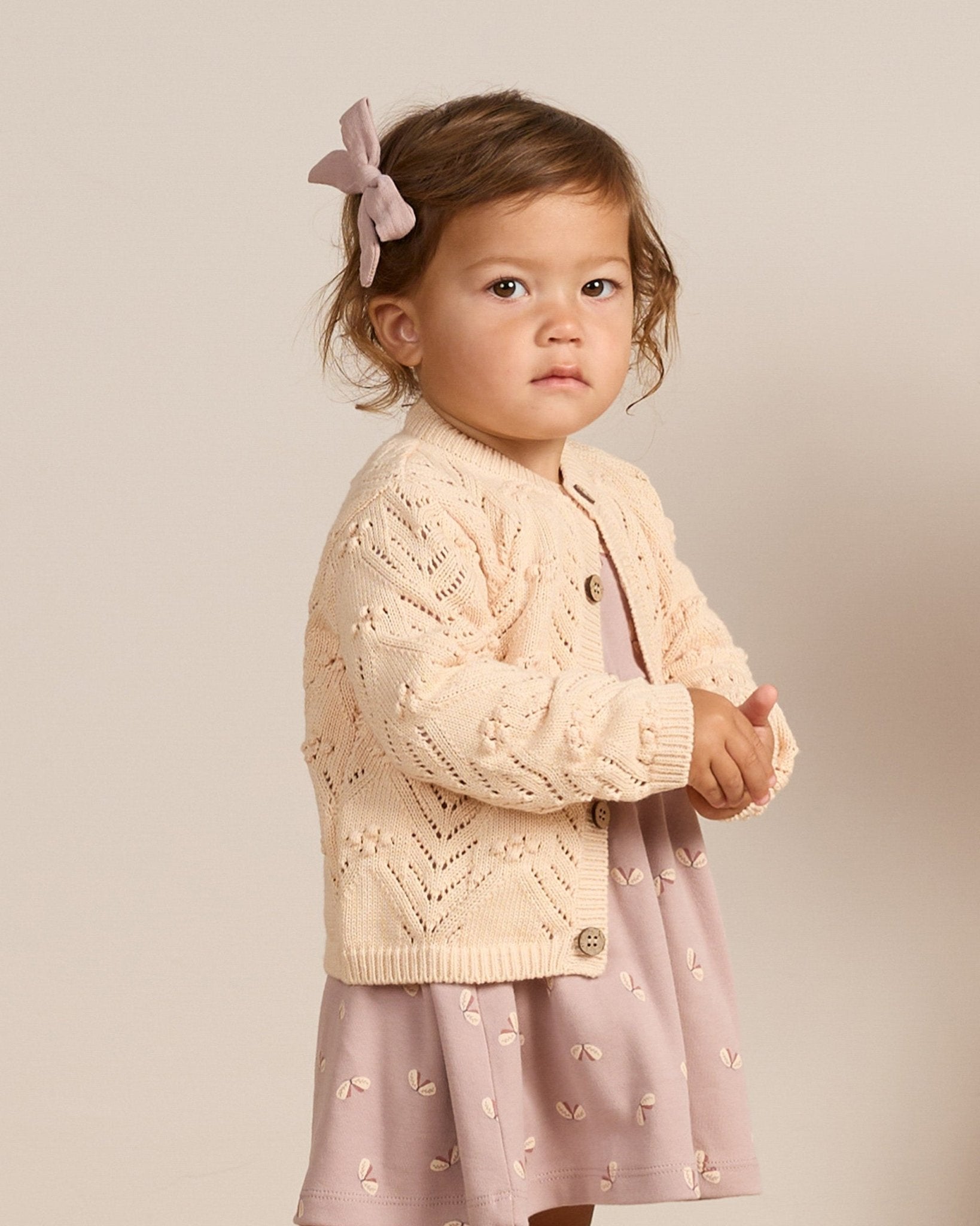 Long Sleeve Baby Dress || Butterflies - Rylee + Cru Canada