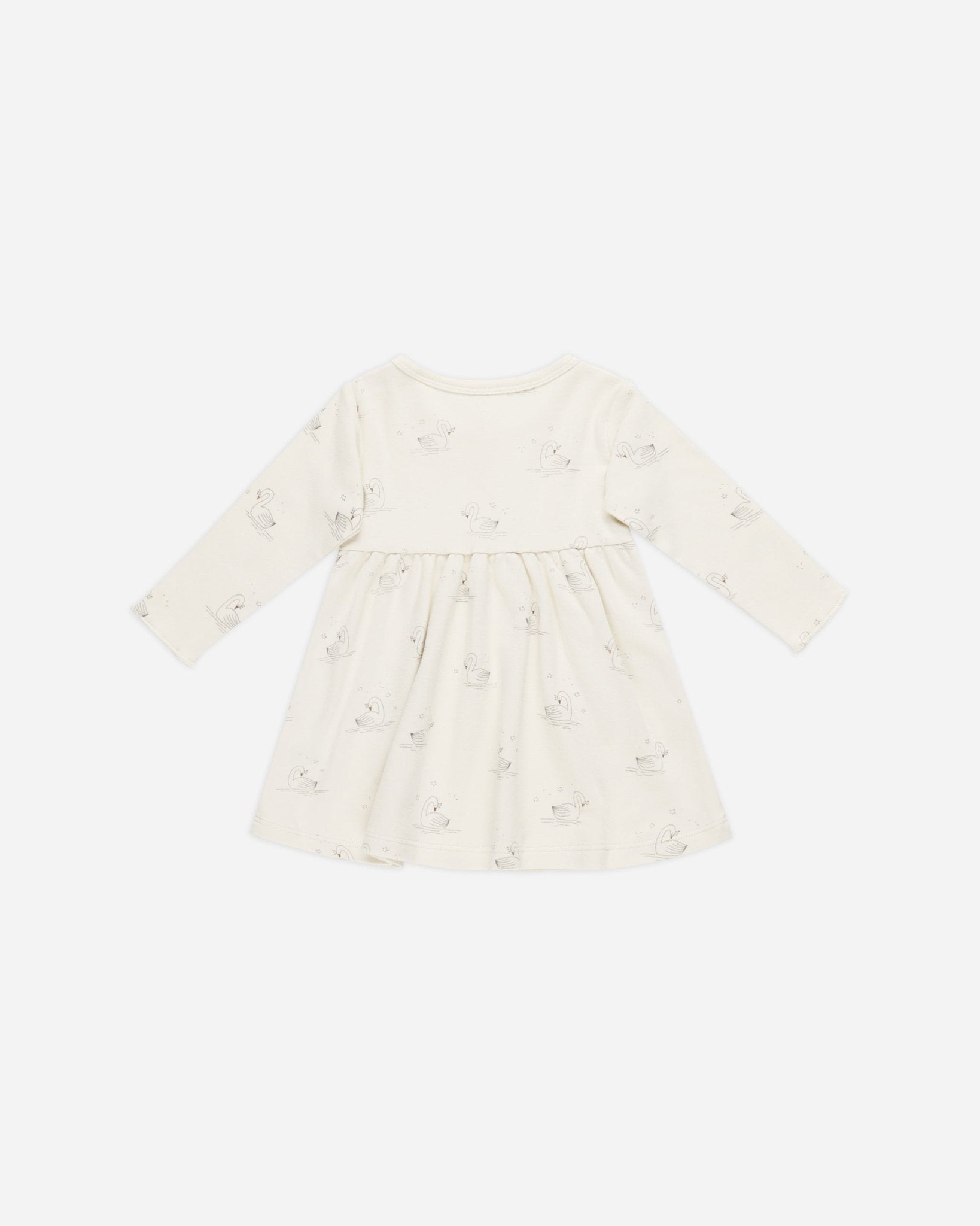 Long Sleeve Baby Dress || Swans - Rylee + Cru Canada