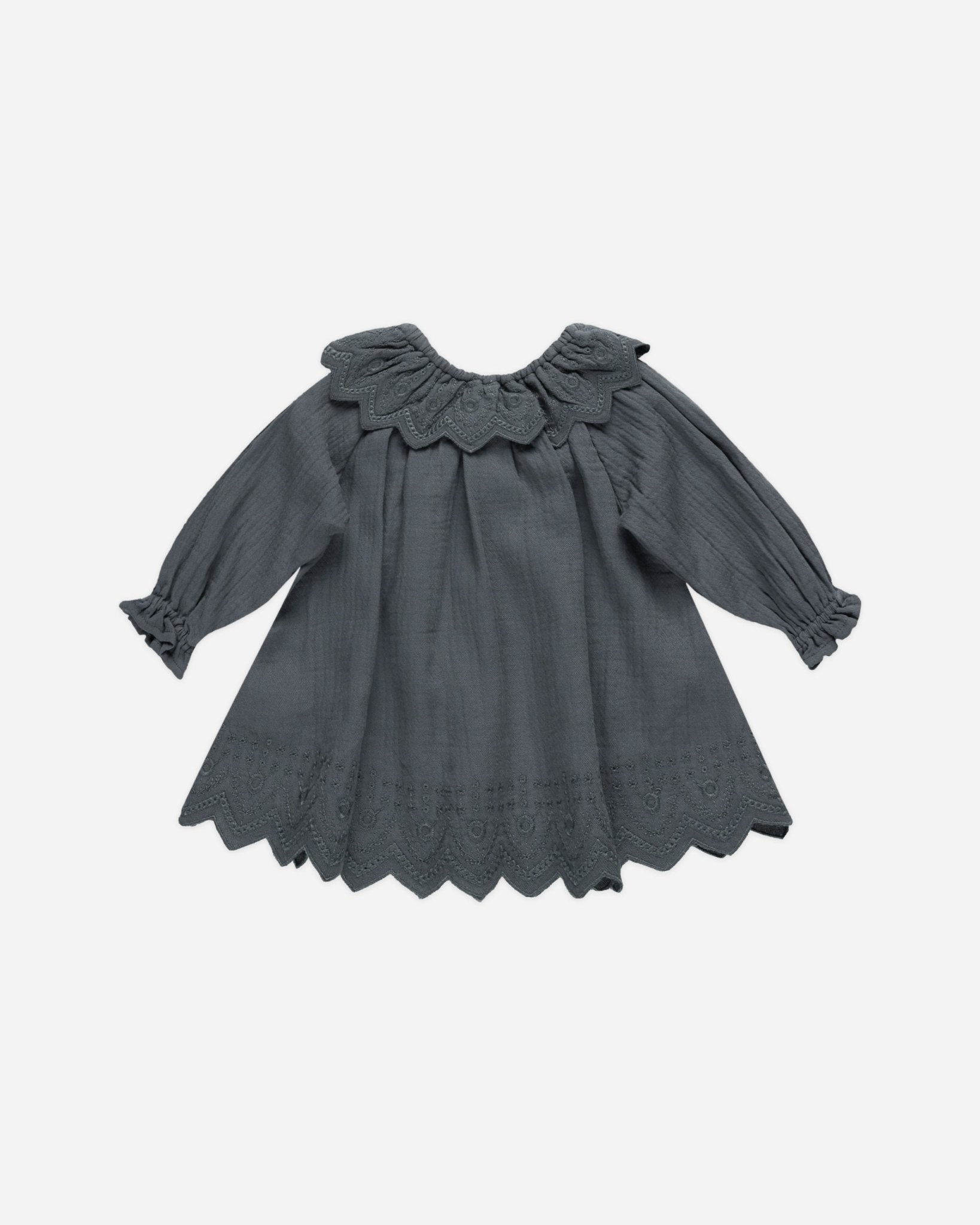 Long Sleeve Isla Dress || Indigo - Rylee + Cru Canada