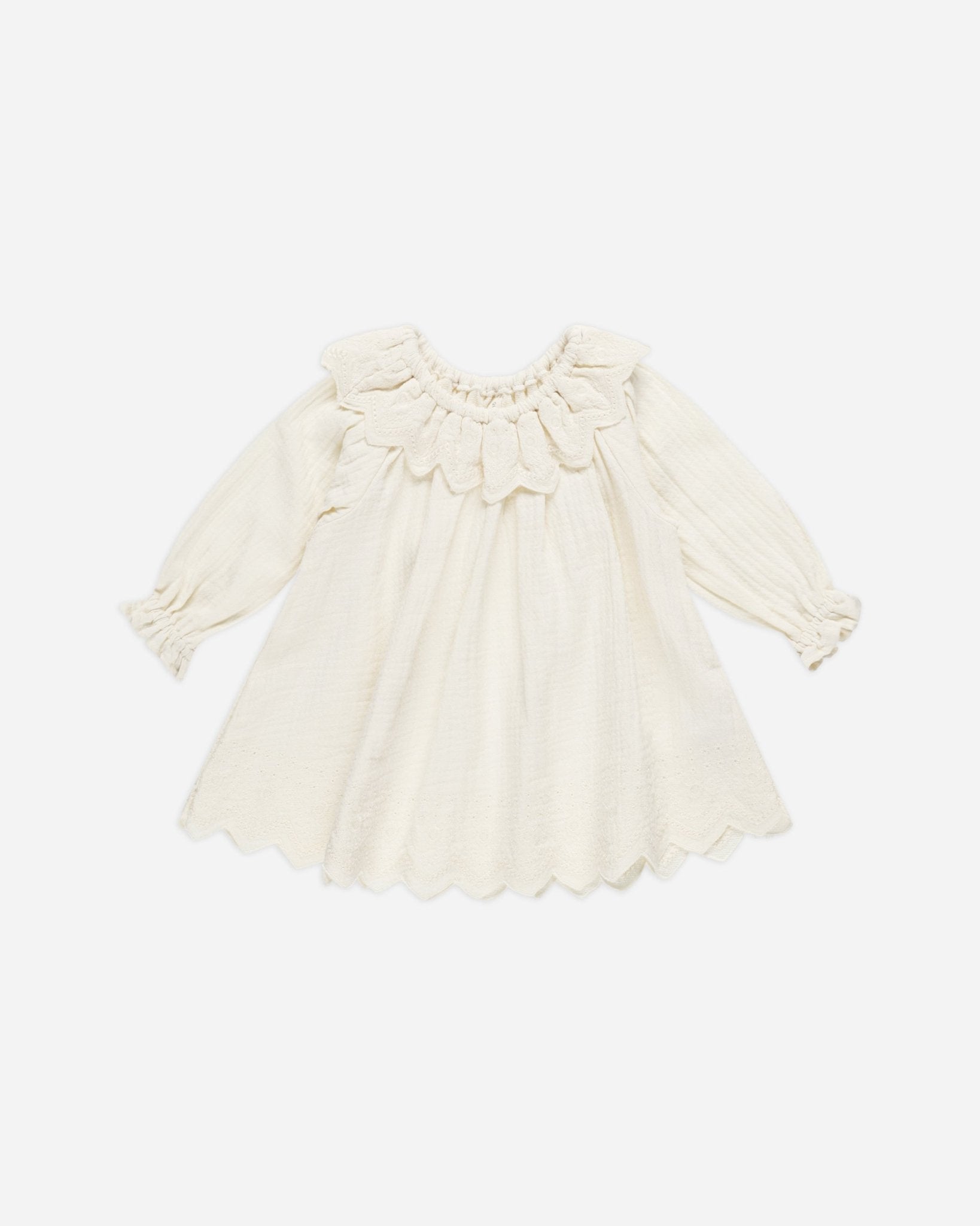 Long Sleeve Isla Dress || Ivory - Rylee + Cru Canada