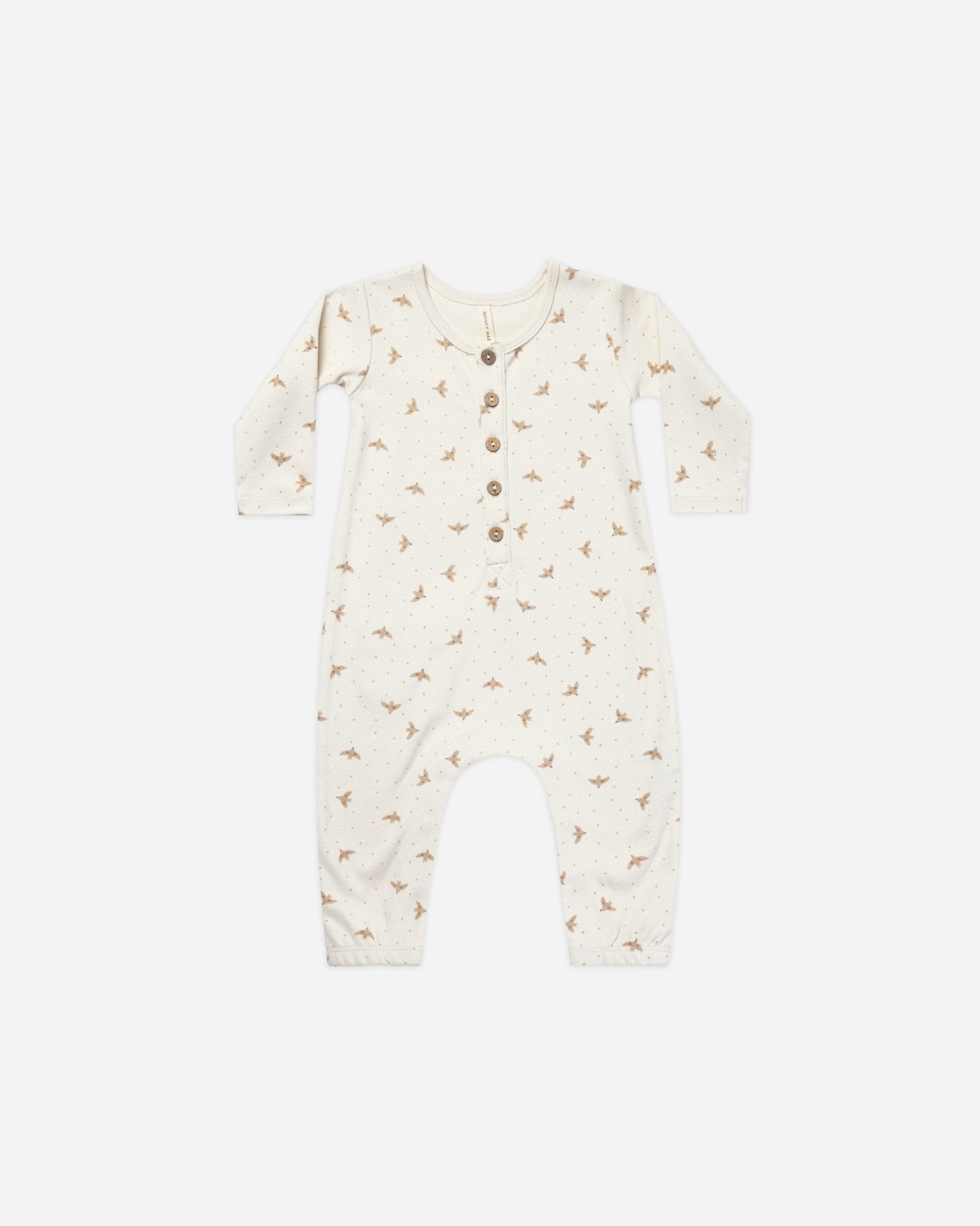 Long Sleeve Jumpsuit || Doves - Rylee + Cru Canada