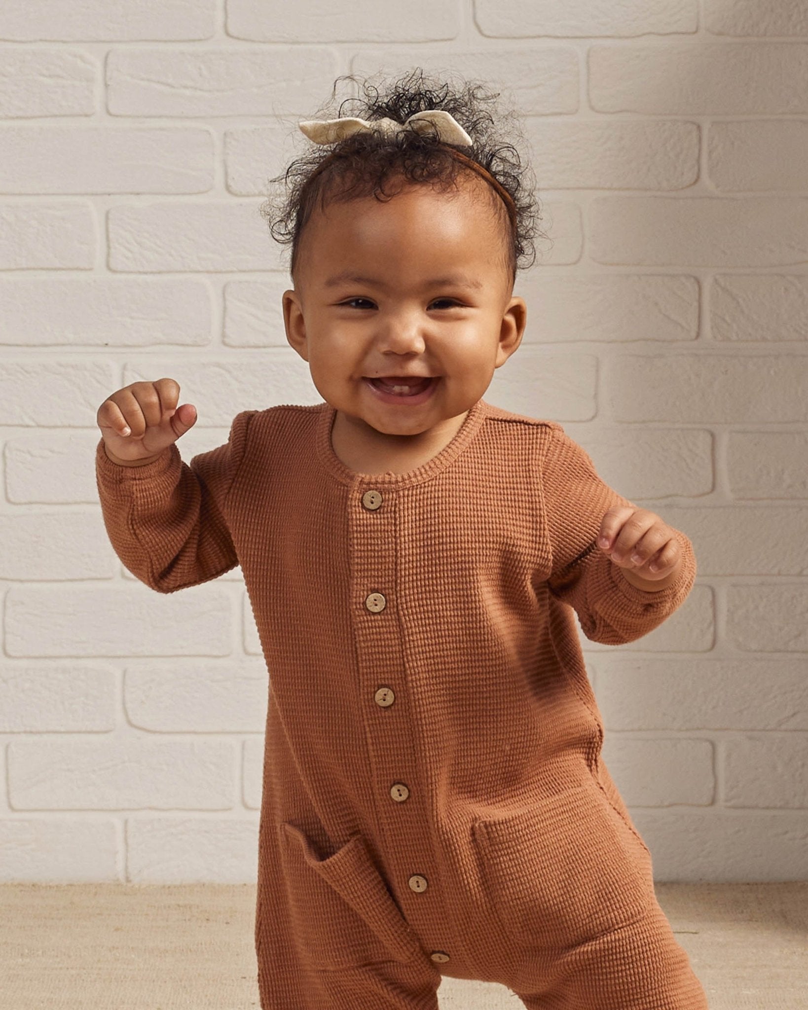 Long Sleeve Jumpsuit || Spice - Rylee + Cru Canada