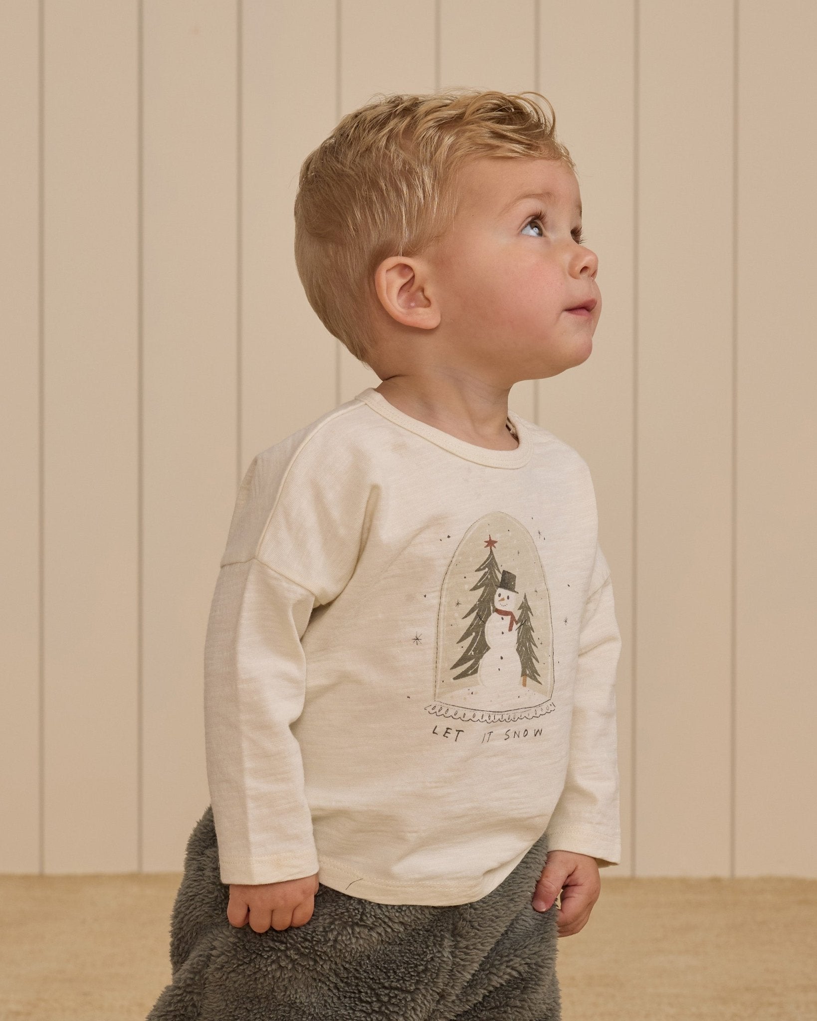 Long Sleeve Tee || Let It Snow - Rylee + Cru Canada