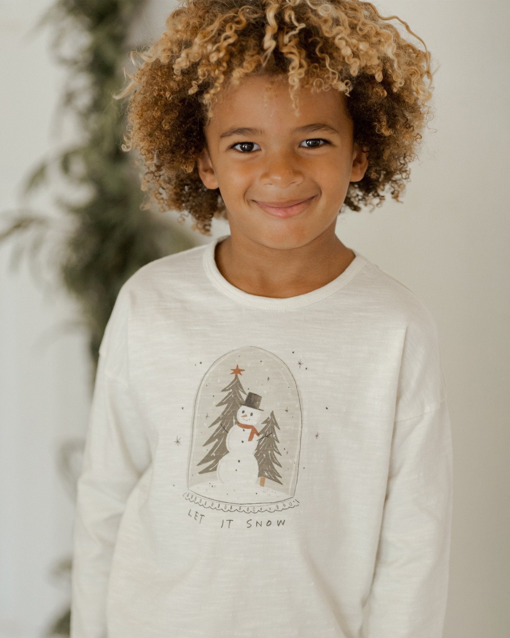 Long Sleeve Tee || Let It Snow - Rylee + Cru Canada