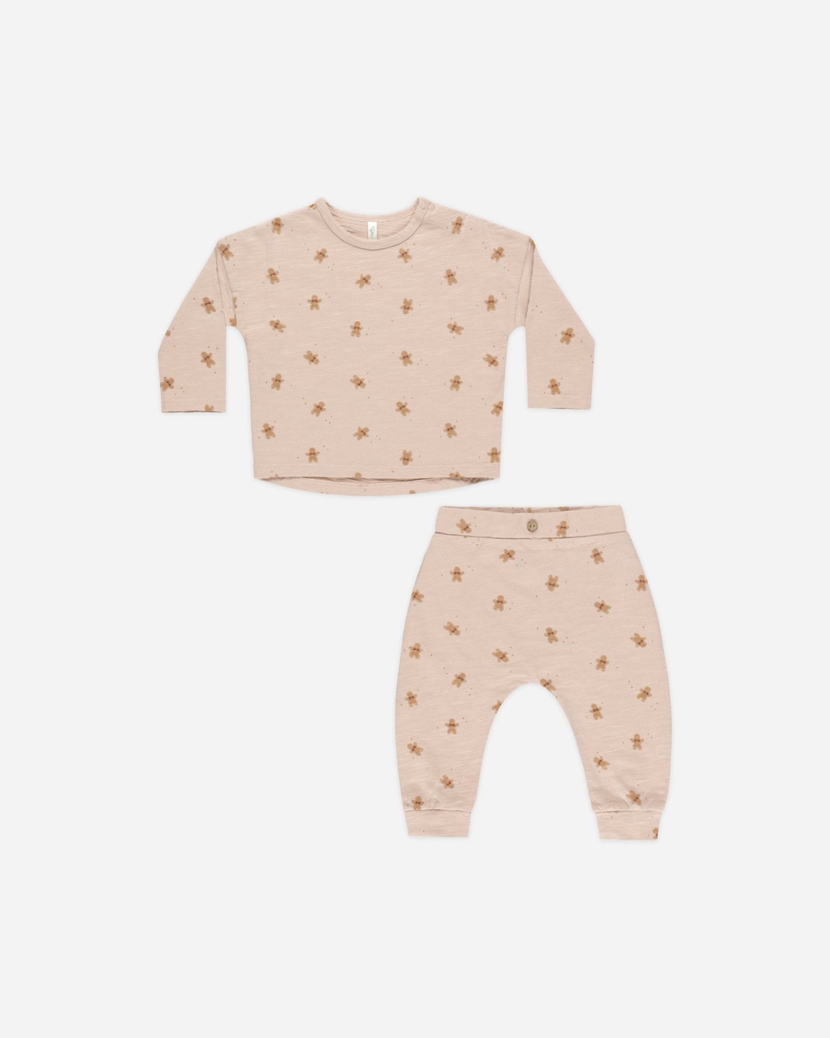 Long Sleeve Tee + Pant Set || Gingerbread* - Rylee + Cru Canada