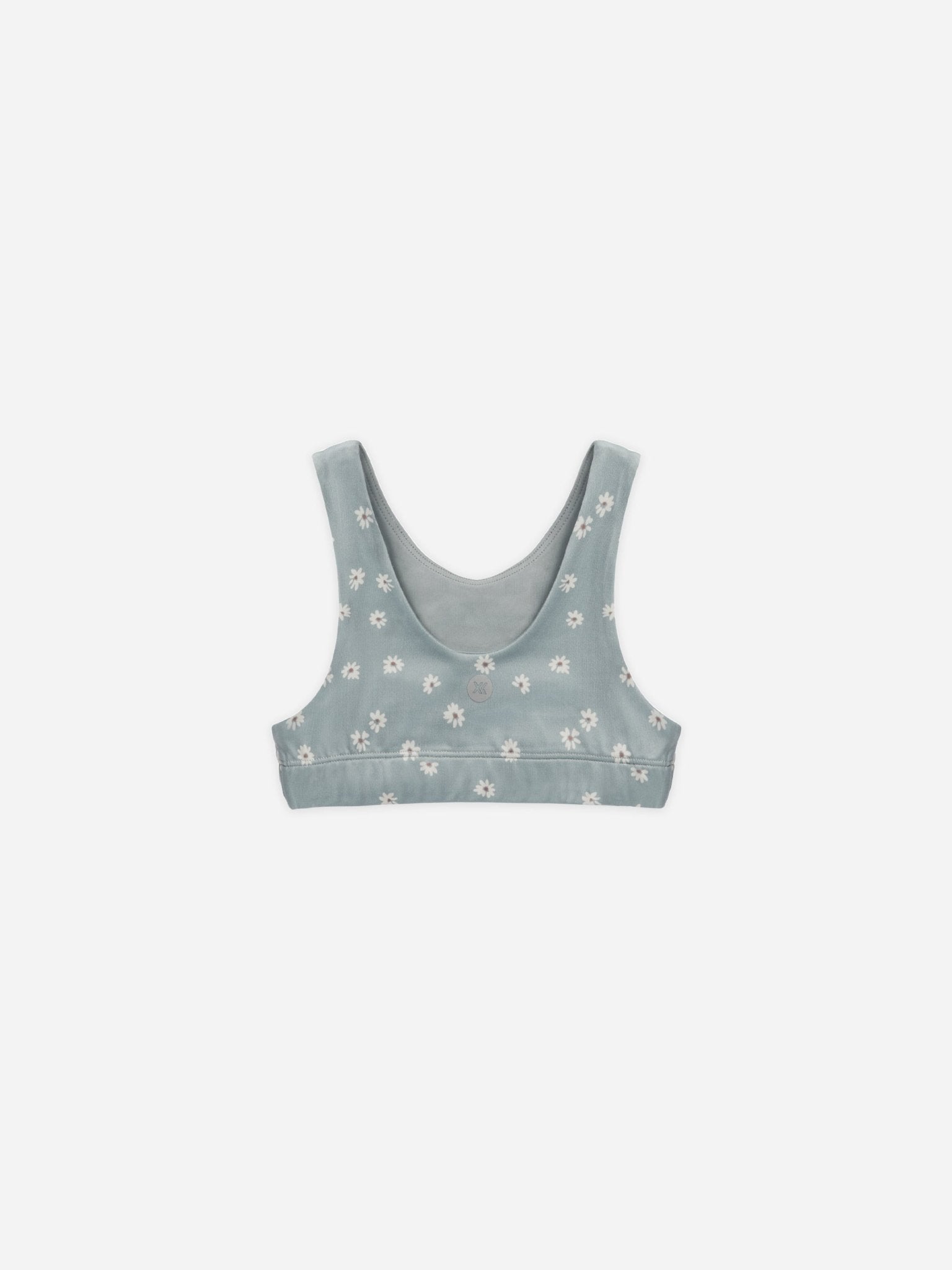 Longline Bra || Blue Daisy - Rylee + Cru Canada