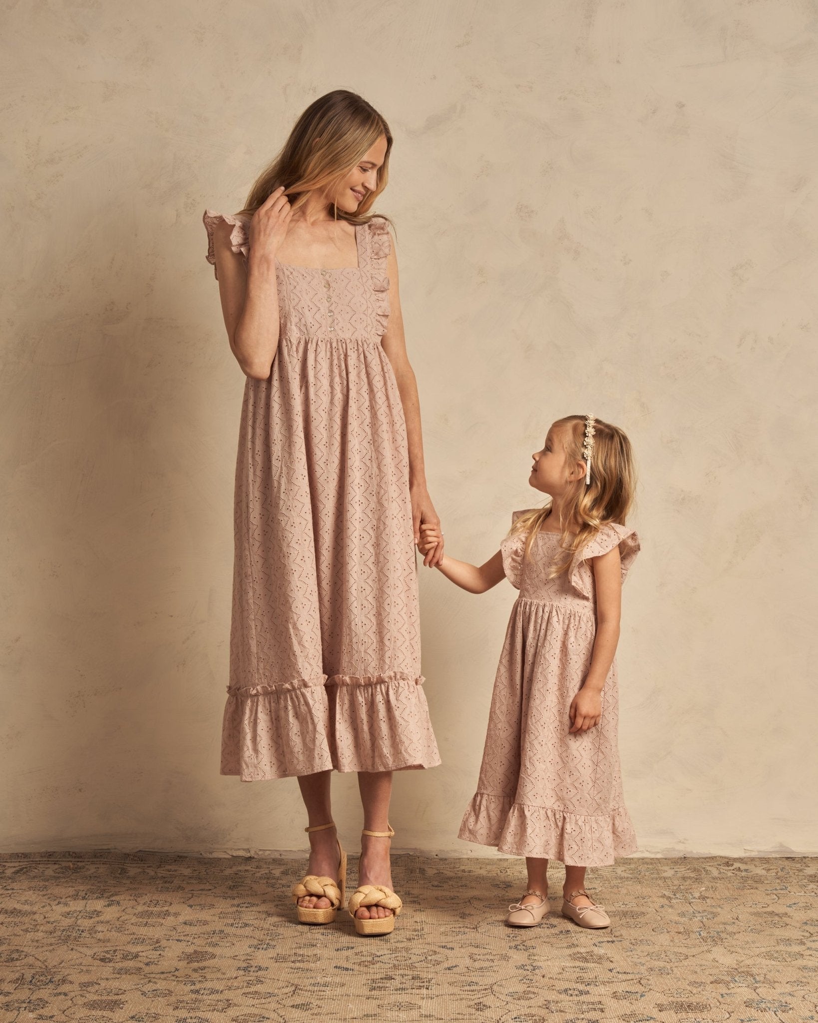 Lucy Dress | Rose - Rylee + Cru Canada