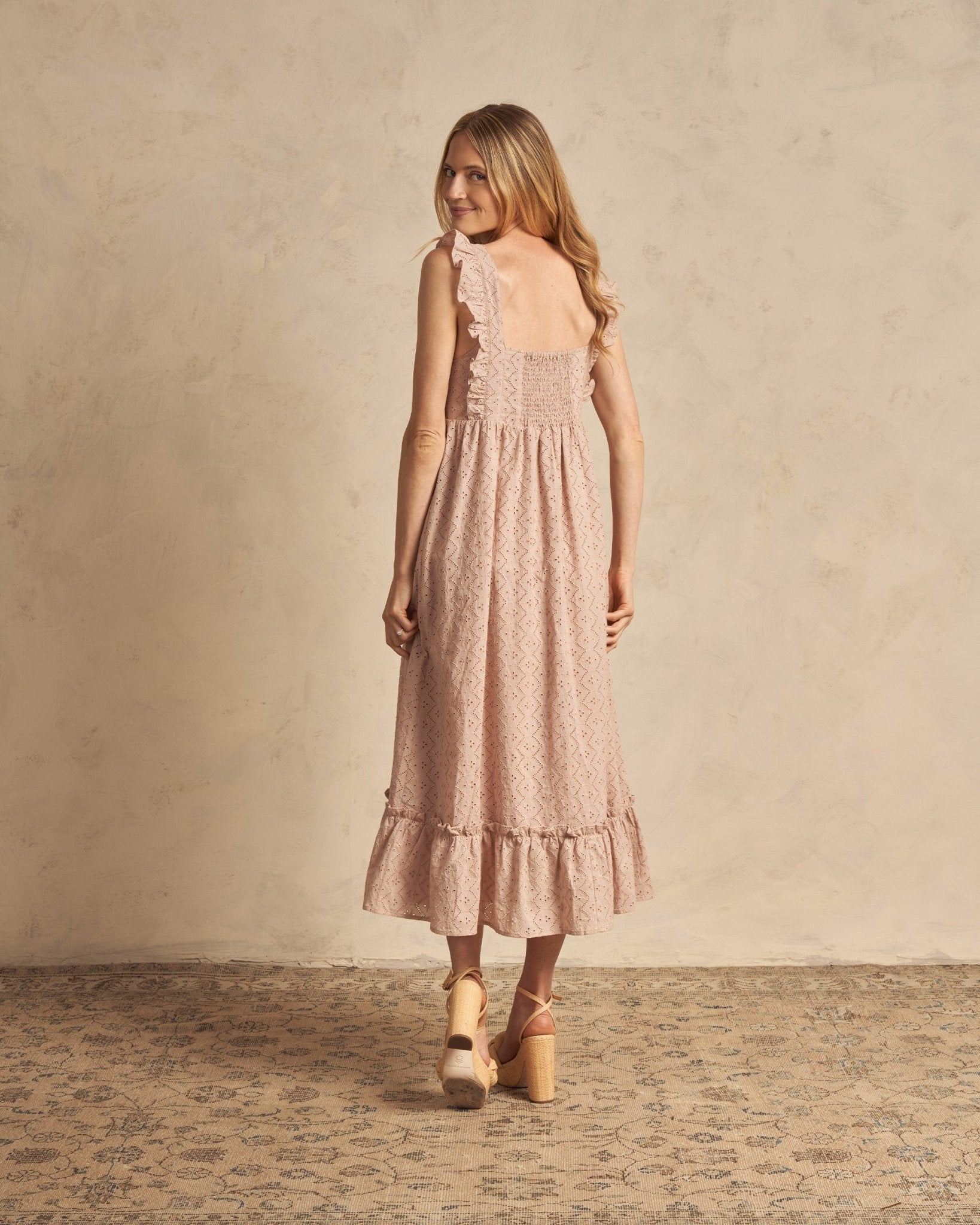 Lucy Dress | Rose - Rylee + Cru Canada