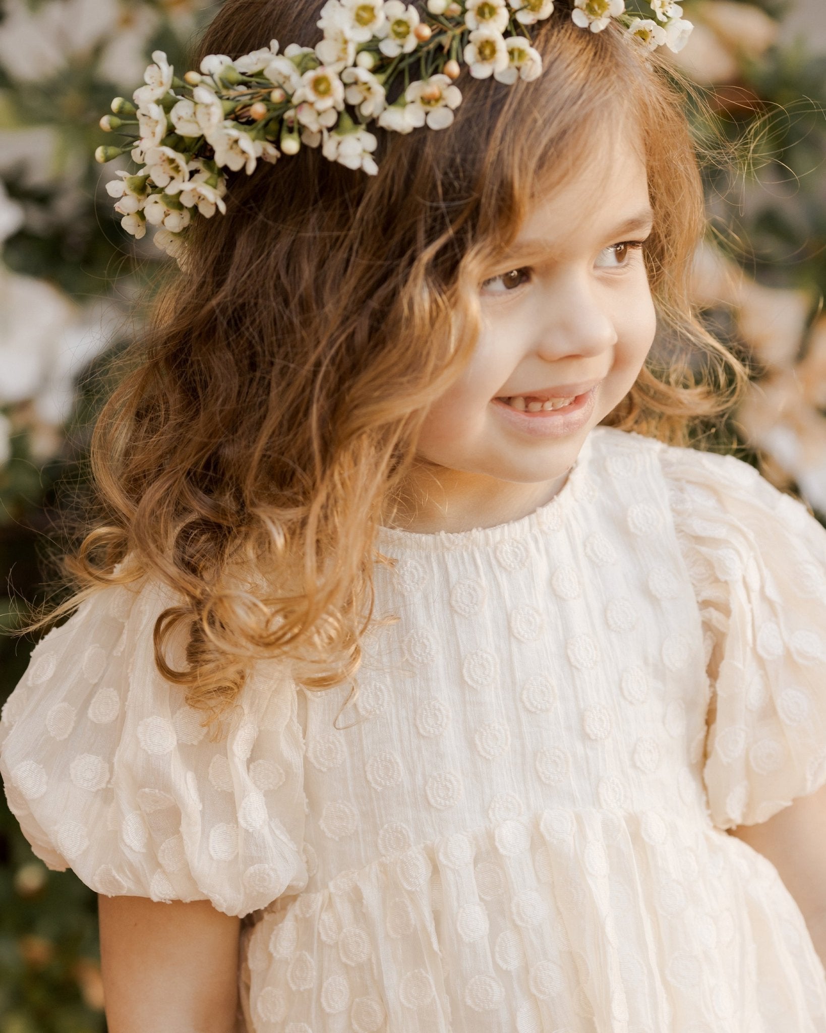 Luna Dress || Dotty Organza - Rylee + Cru Canada