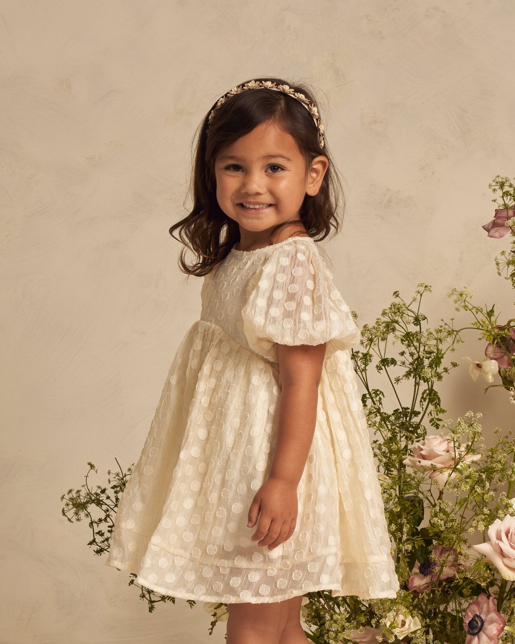 Luna Dress || Dotty Organza - Rylee + Cru Canada