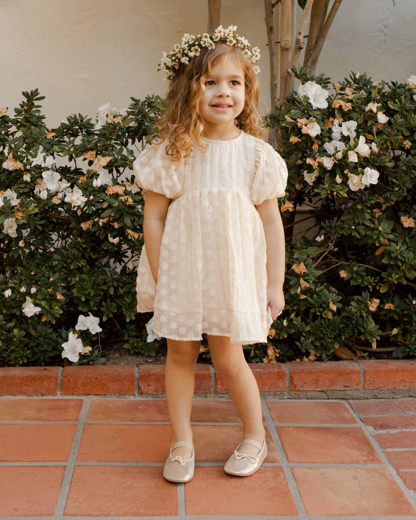 Luna Dress || Dotty Organza - Rylee + Cru Canada