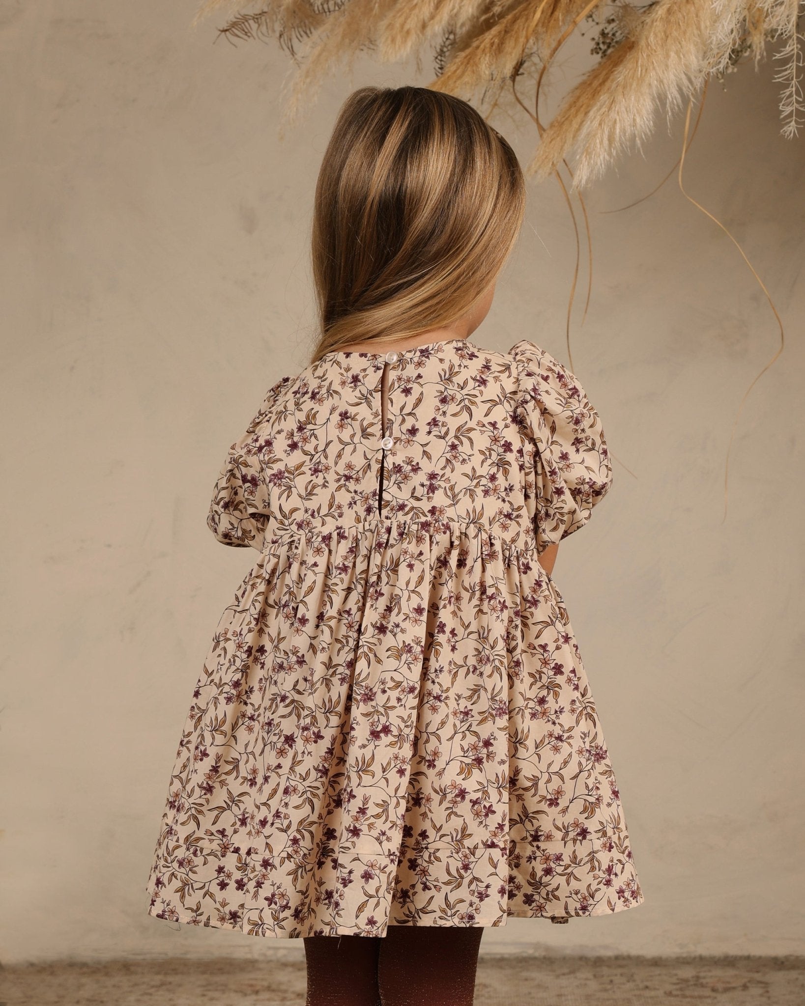 Luna Dress || Fig Floral - Rylee + Cru Canada