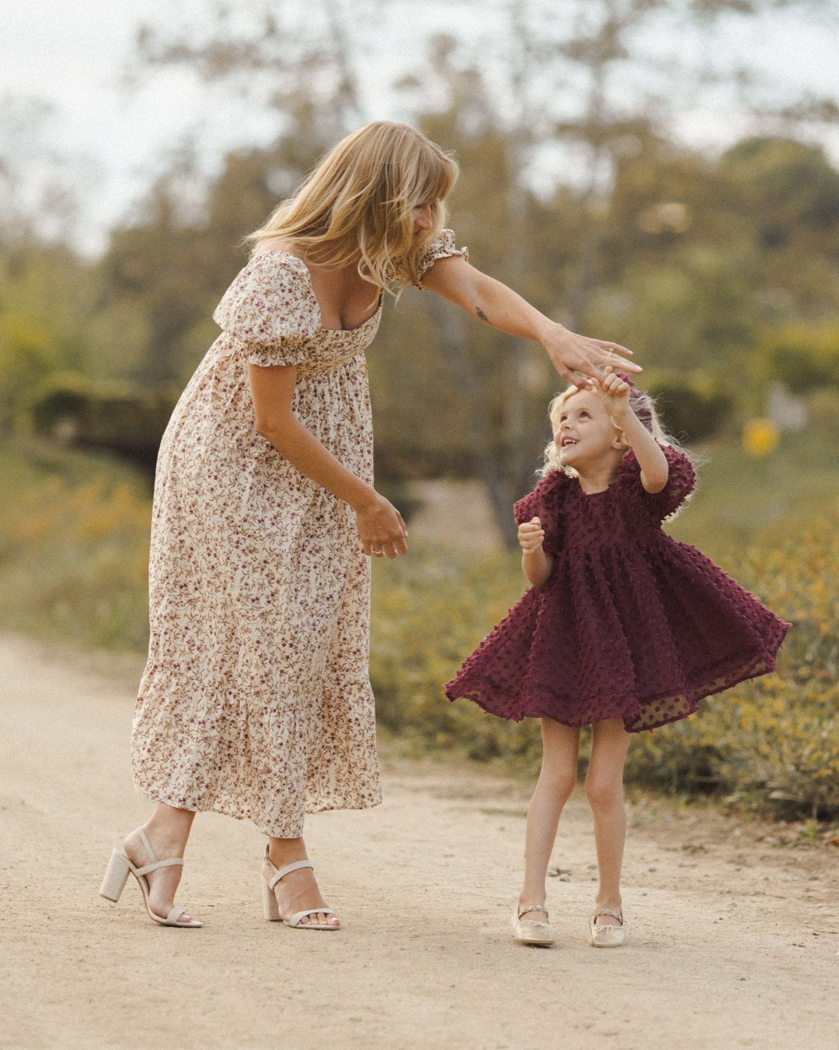 Luna Dress || Fig - Rylee + Cru Canada