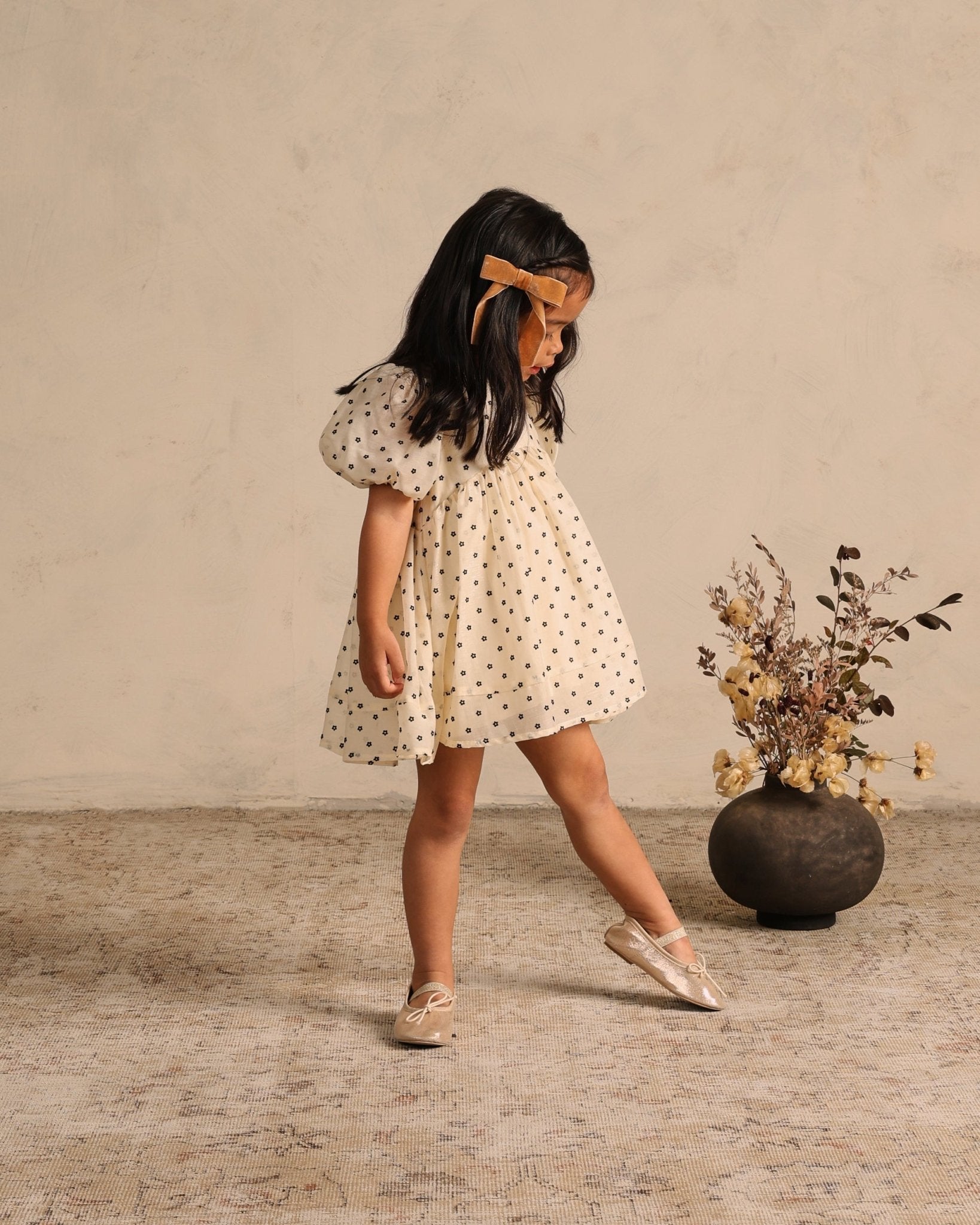 Luna Dress || Flocked Daisy - Rylee + Cru Canada