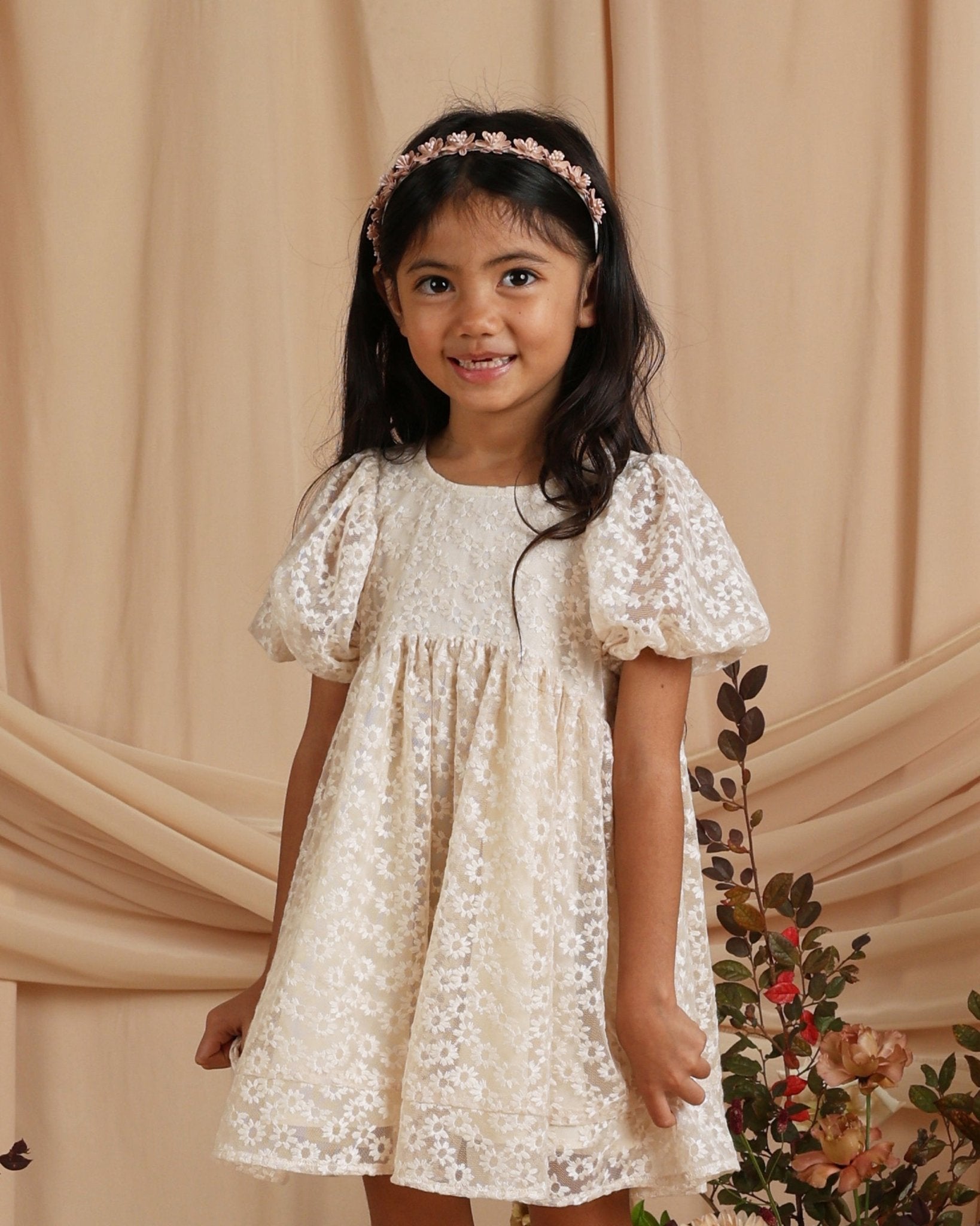 Luna Dress || Natural - Rylee + Cru Canada