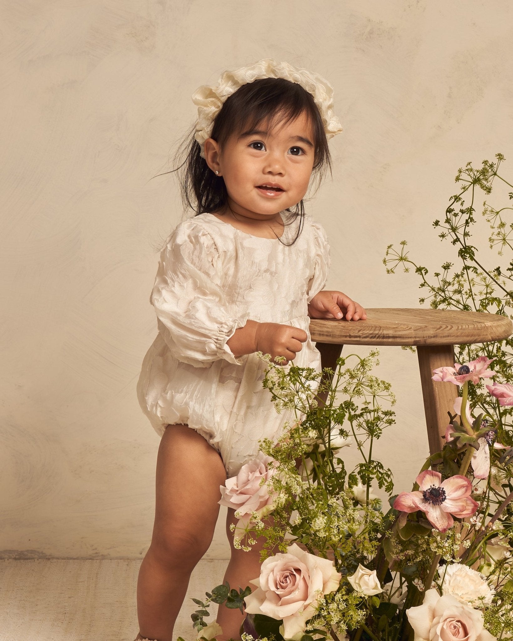 Luna Romper || Daisy Organza - Rylee + Cru Canada